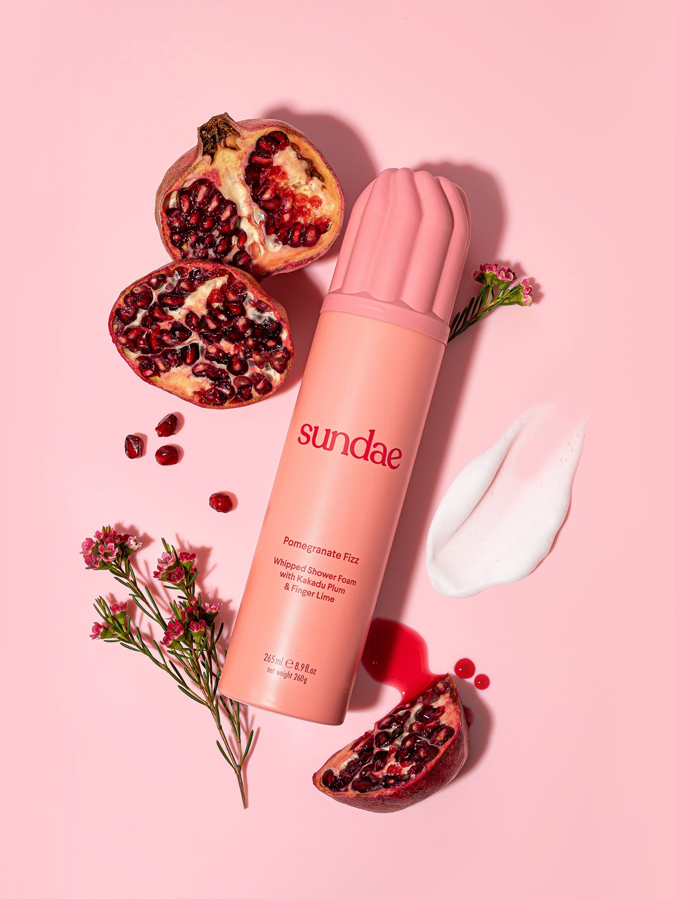 Whipped Shower Foam - Pomegranate Fizz