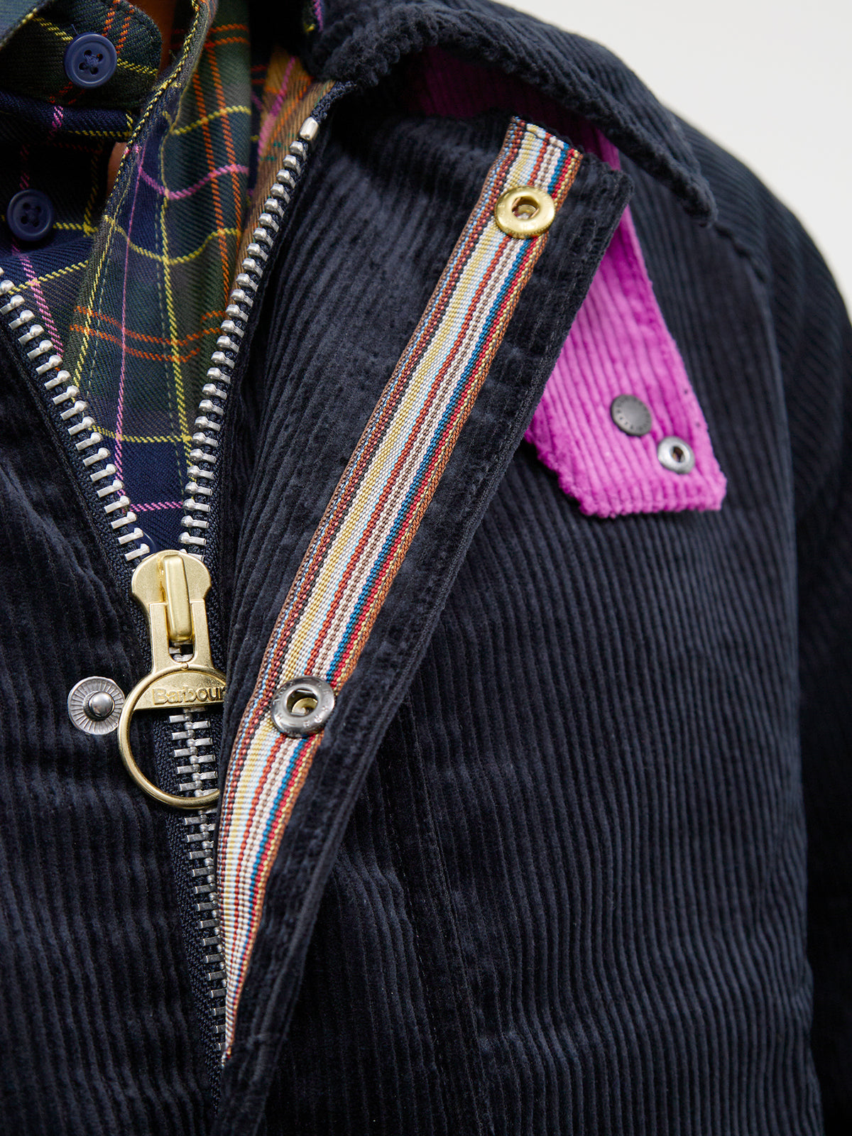 Barbour X Paul Smith Cord Beaufort Jacket