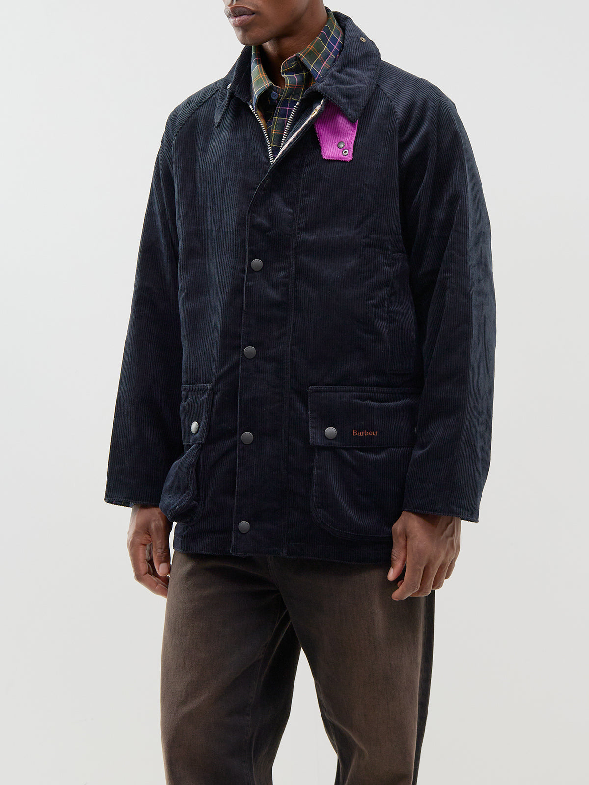 Barbour X Paul Smith Cord Beaufort Jacket
