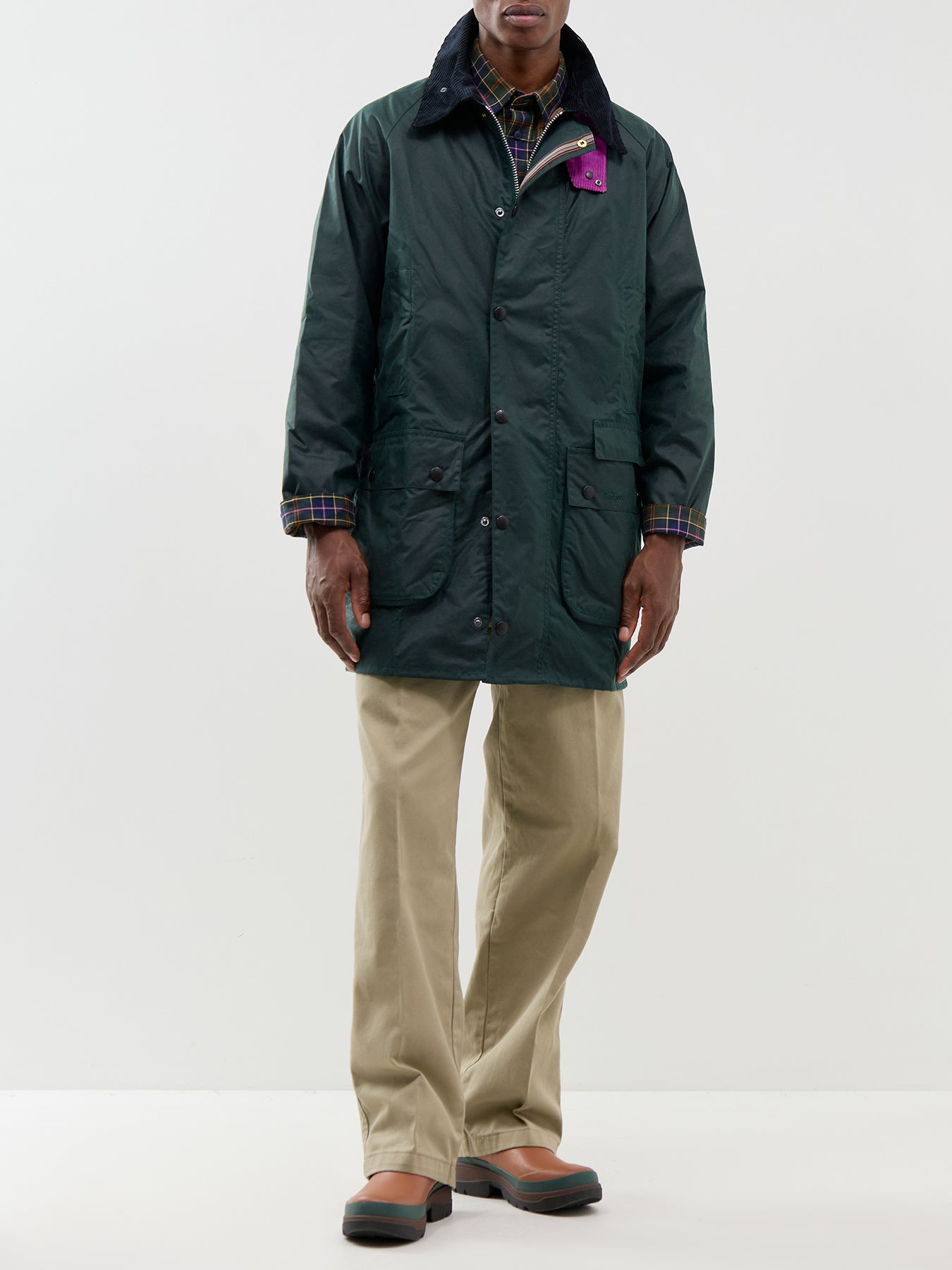 Barbour X Paul Smith Gamefair Wax Jacket
