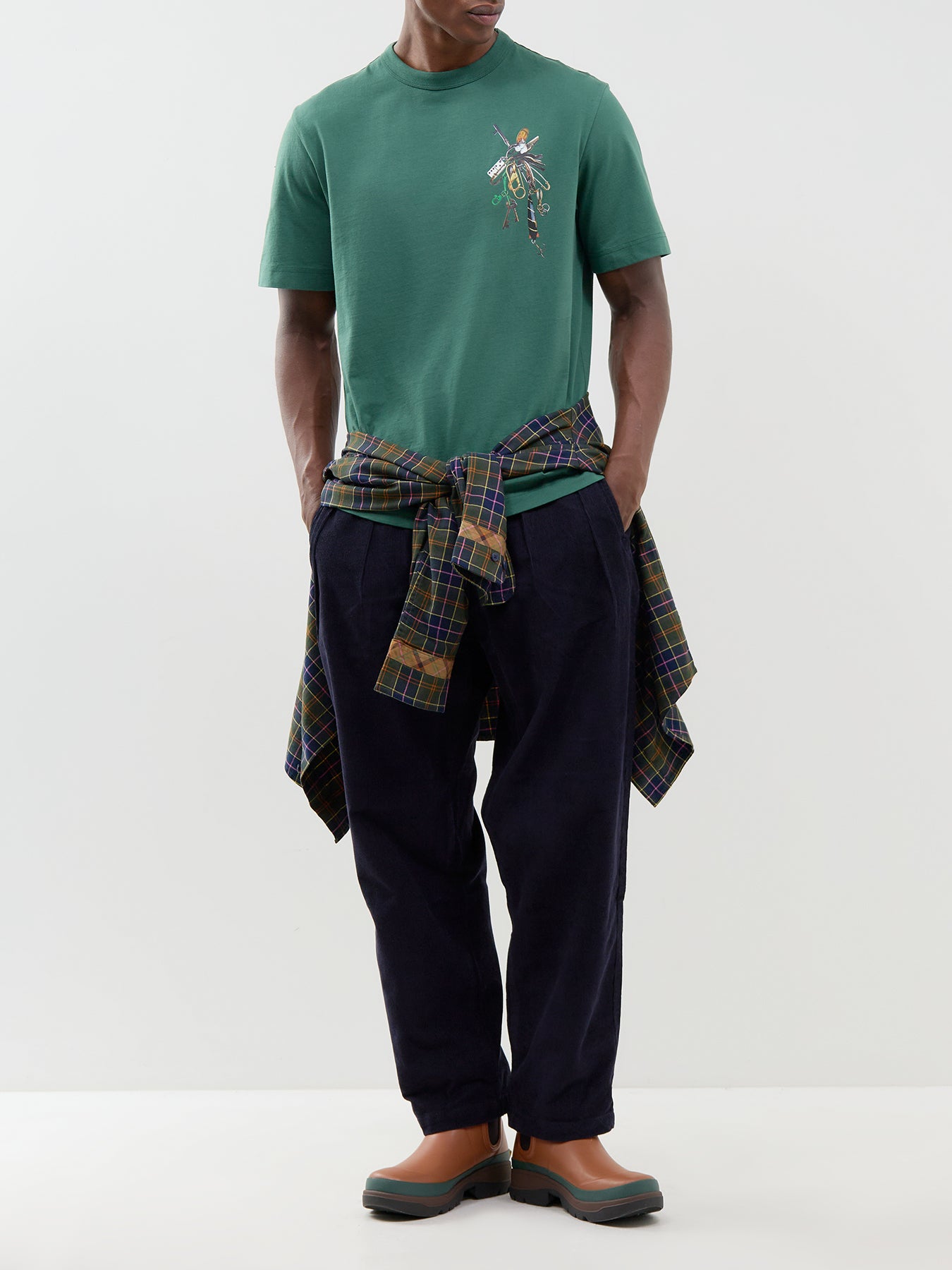 Barbour X Paul Smith Key T-Shirt