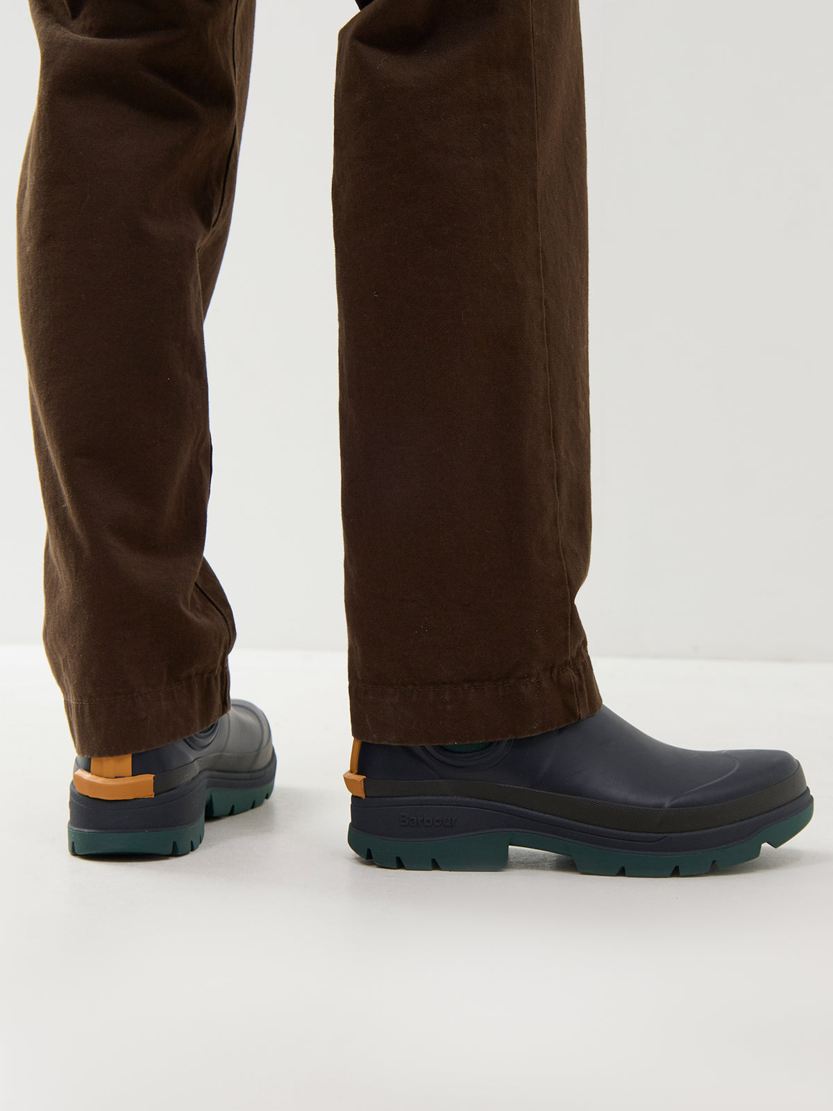 Barbour x Paul Smith Chelsea Wellington Boots - Navy