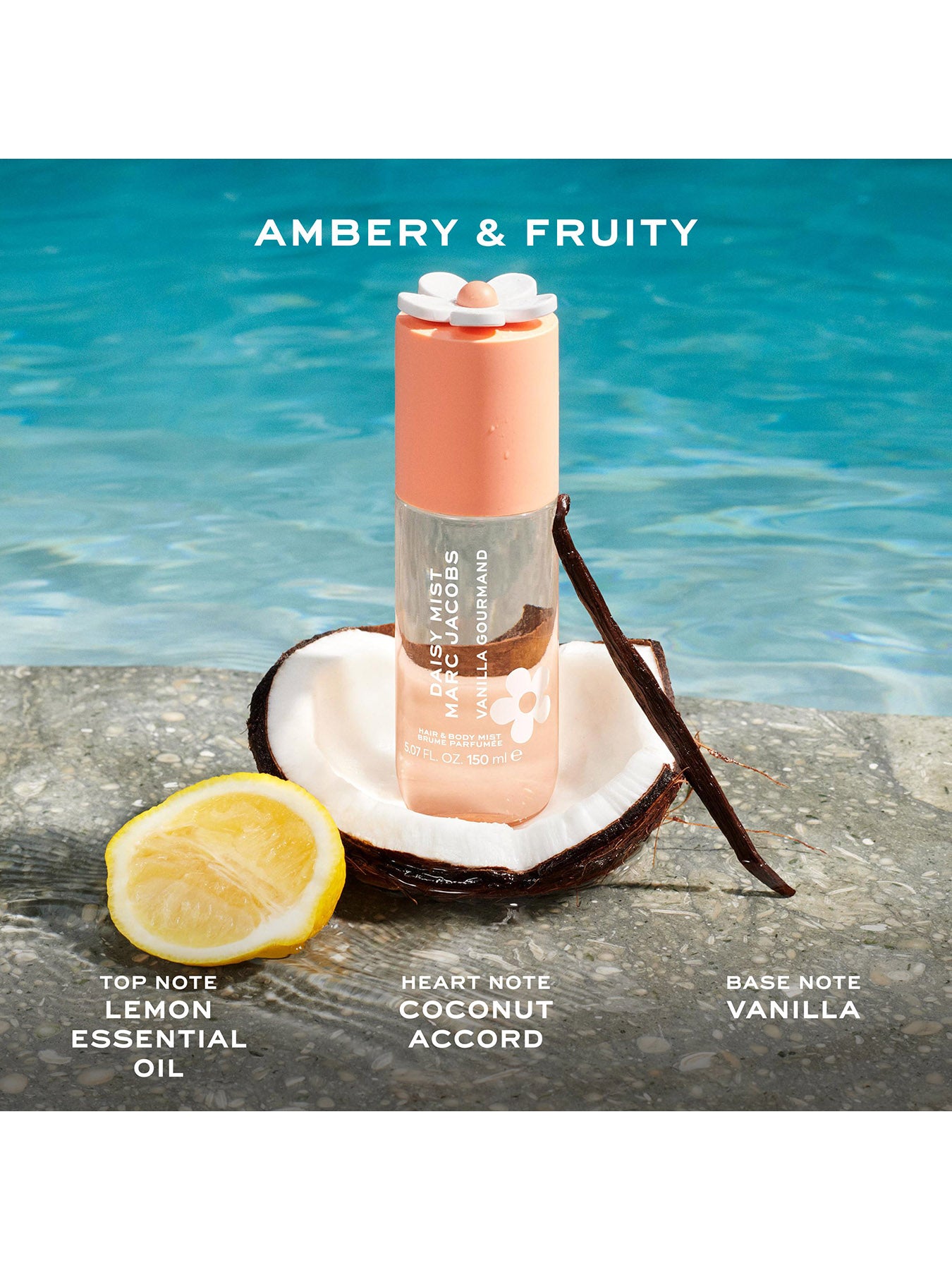 Daisy Vanilla Gourmand Hair & Body Mist 150ml