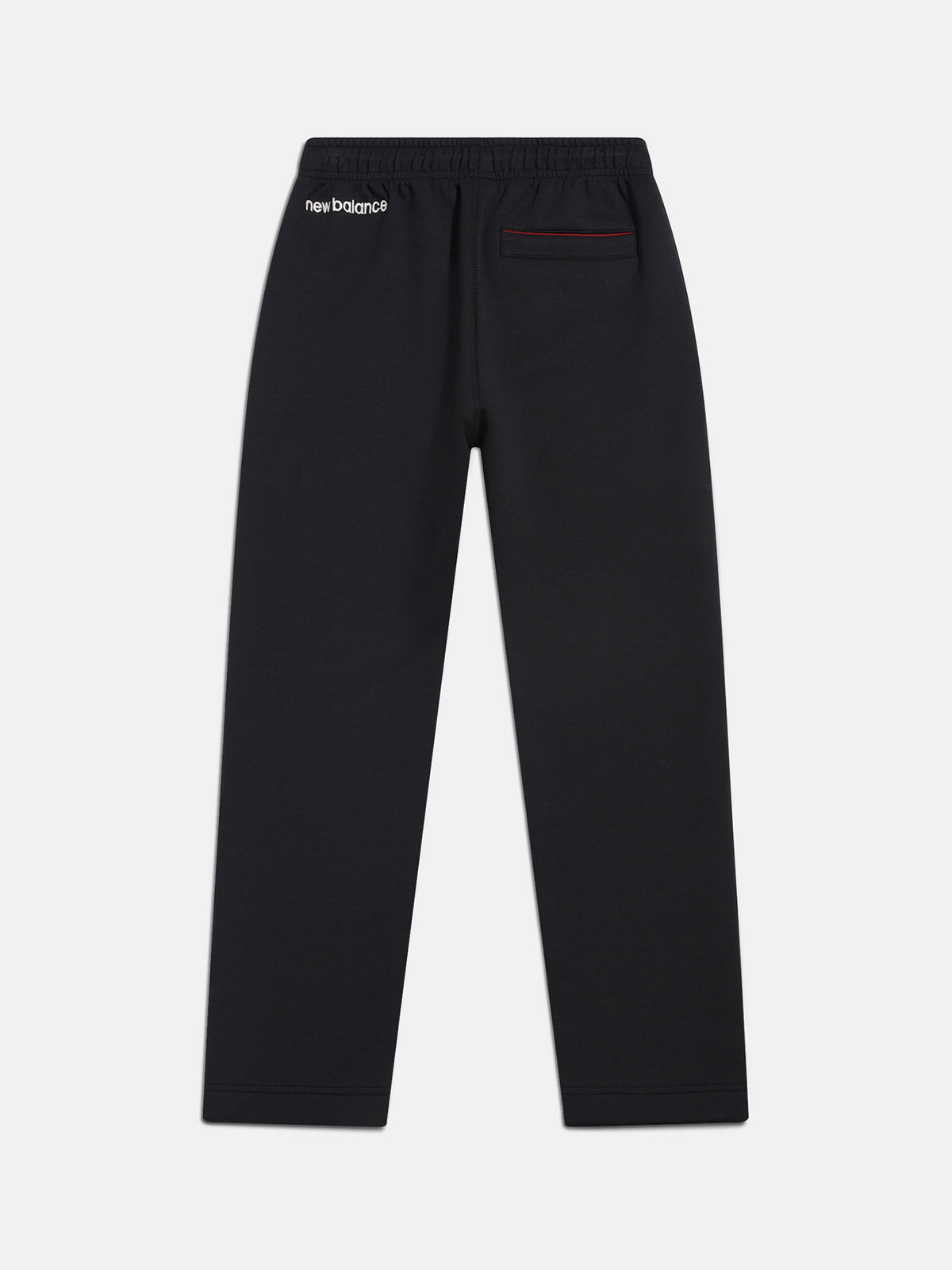 Boys' Linear Cotton Straight-Leg Joggers - Caviar