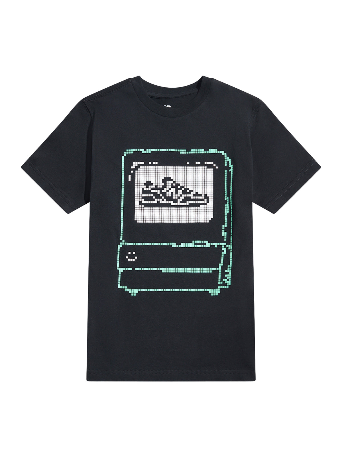 Boys' Only One Cotton Graphic T-Shirt - Caviar
