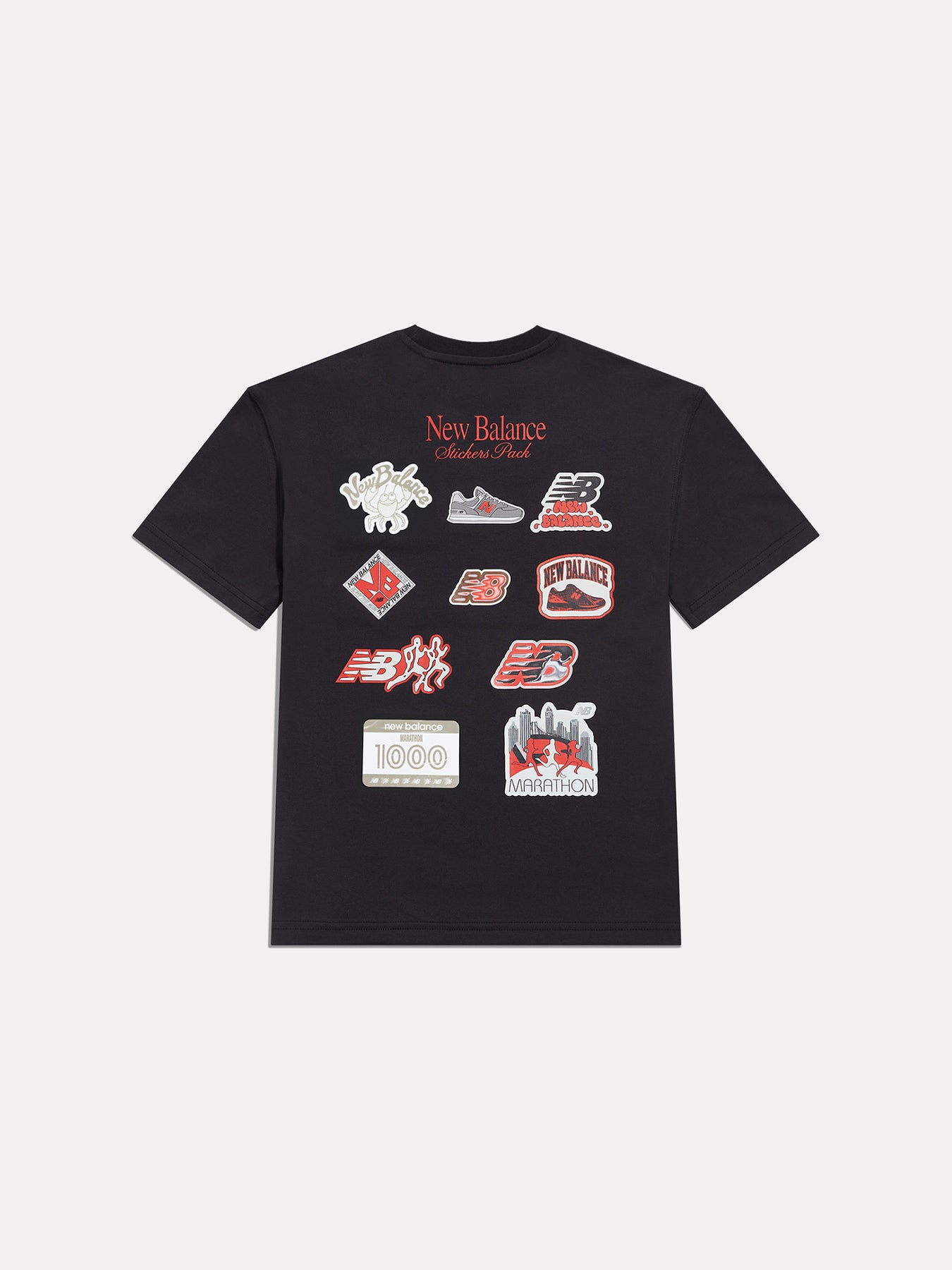 Boys Sticker Pack Graphic T-Shirt