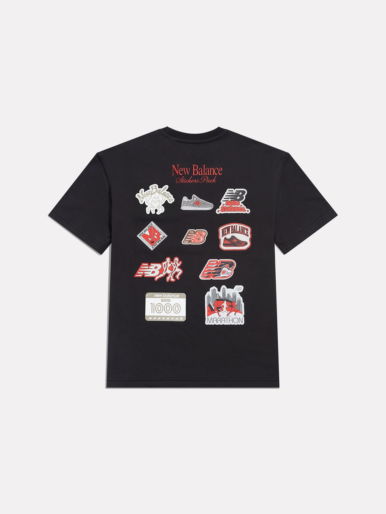 Boys Sticker Pack Graphic T-Shirt