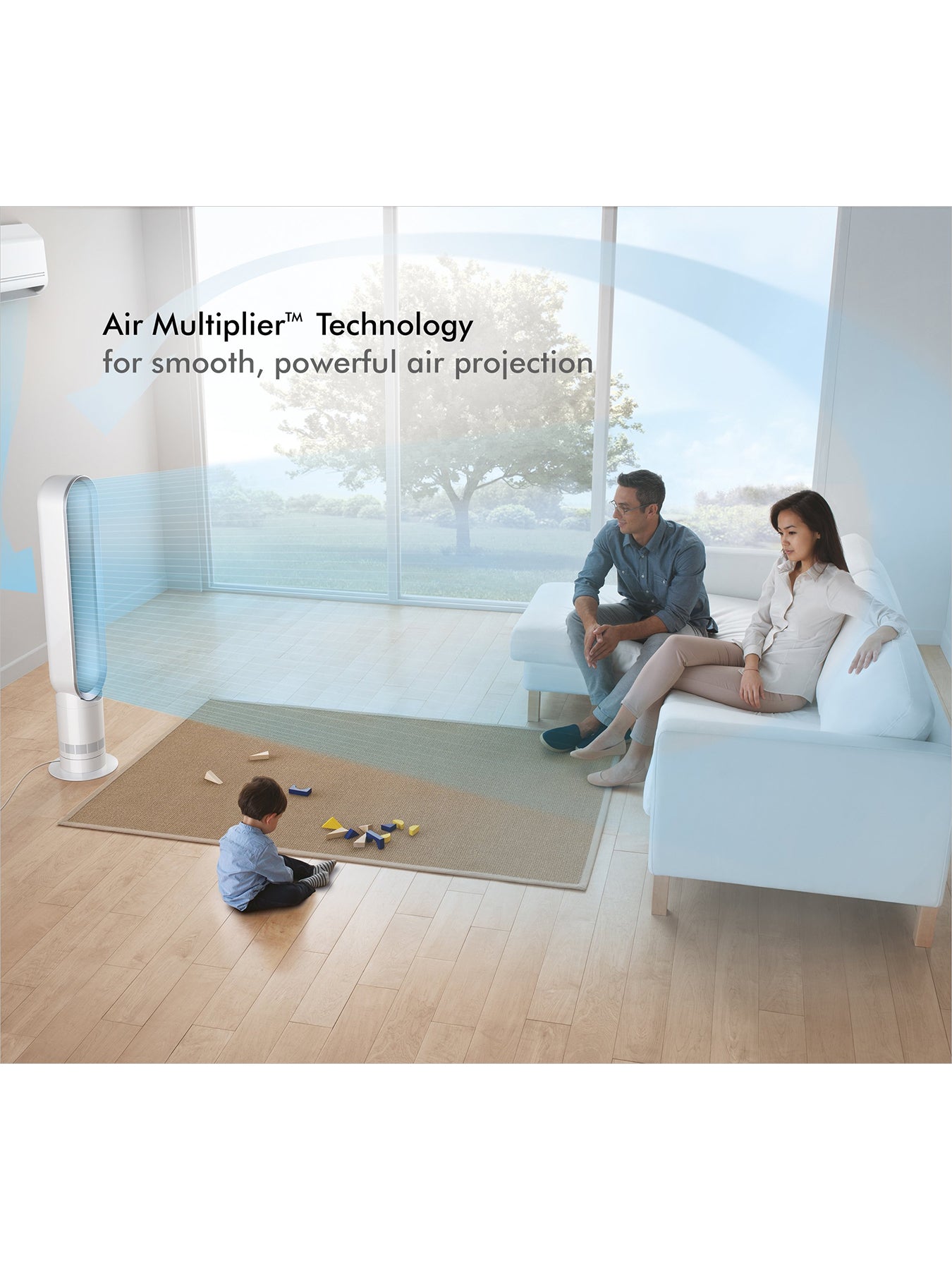 AM07 Tower Cooling Fan White
