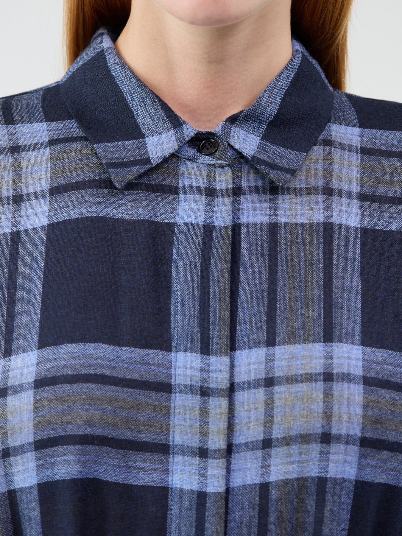 Utile Midi Shirt Dress Navy