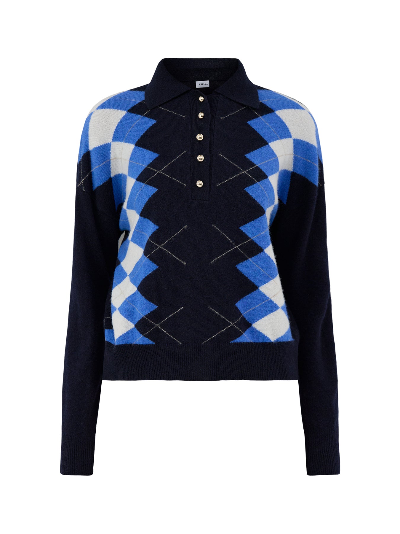 Wool & Cashmere Blend Sequoia Sweater - Periwinkle Blue