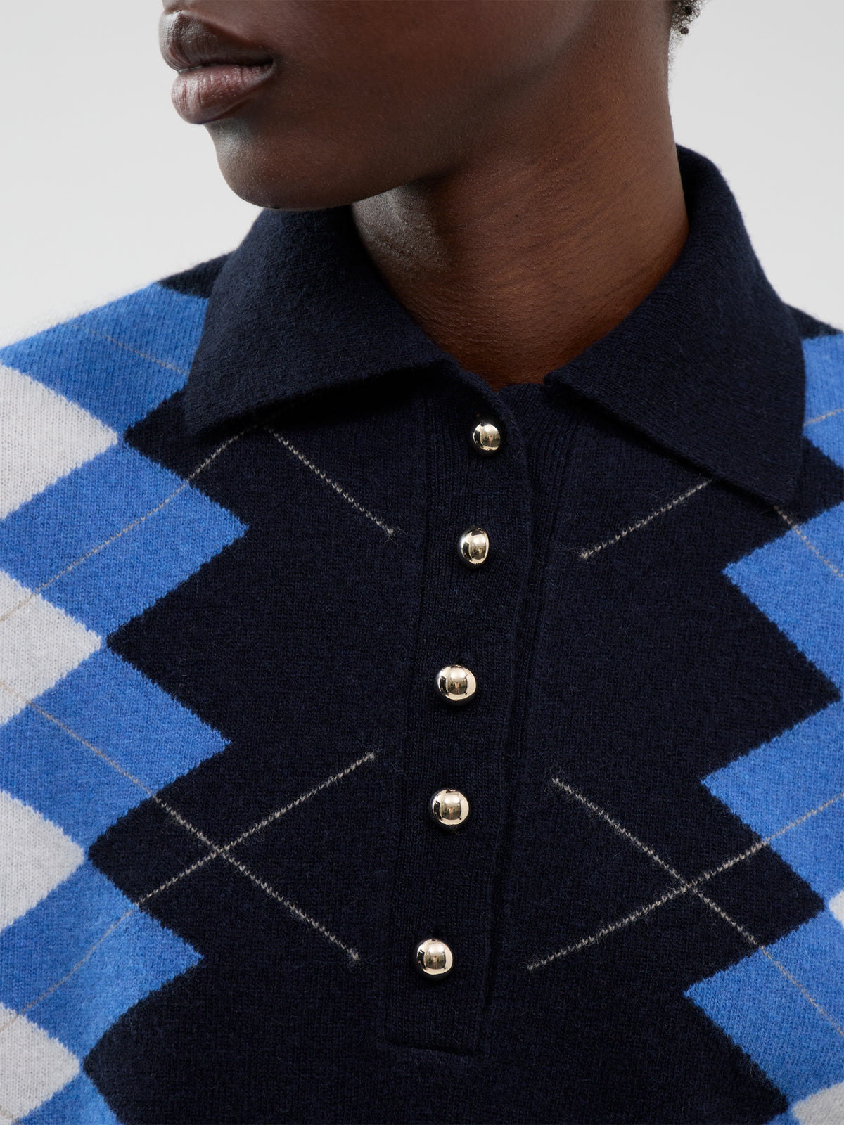 Wool & Cashmere Blend Sequoia Sweater - Periwinkle Blue