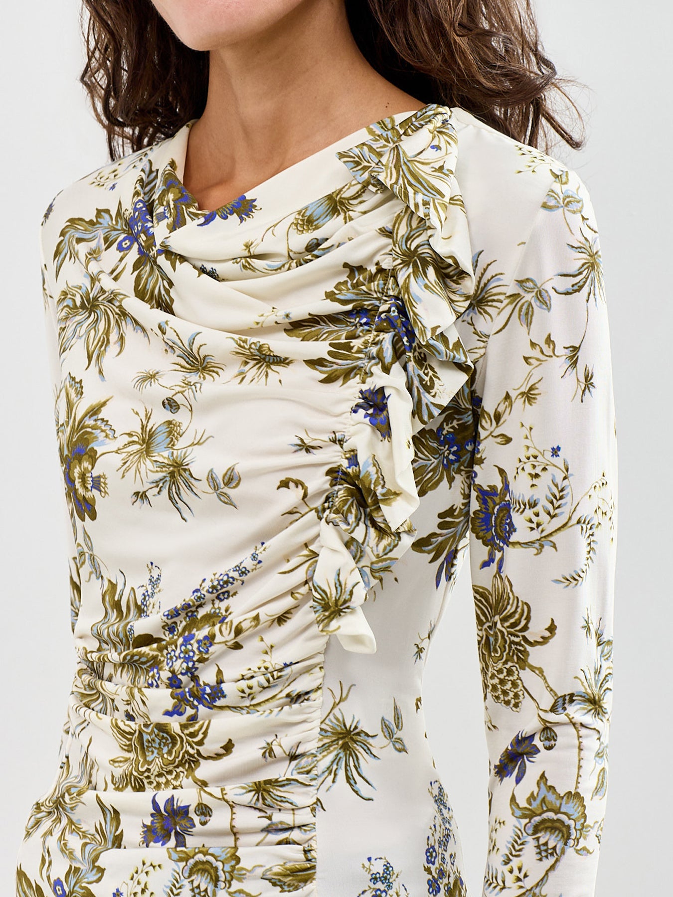 Pere Viscose Printed Body Top