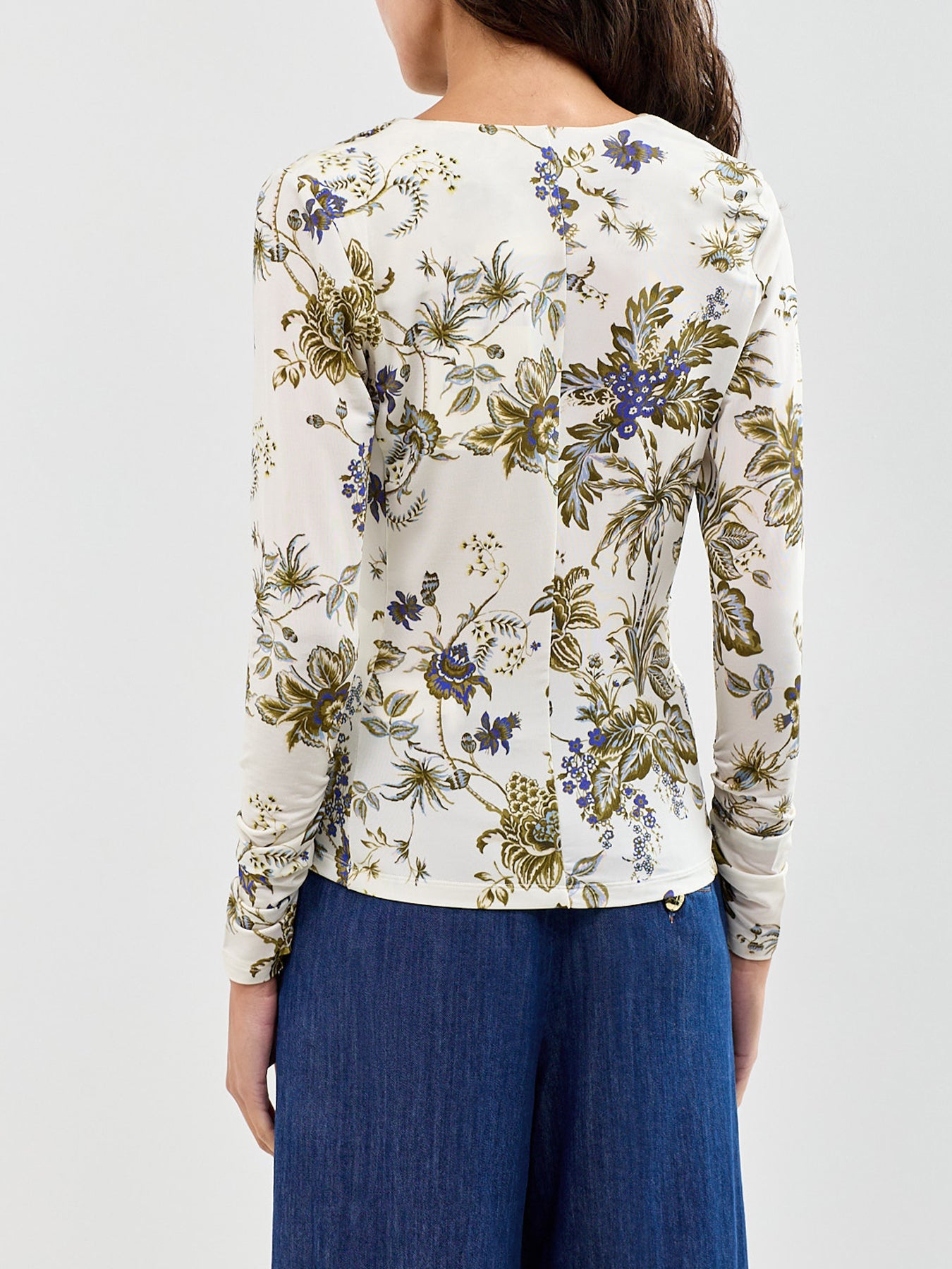 Pere Viscose Printed Body Top