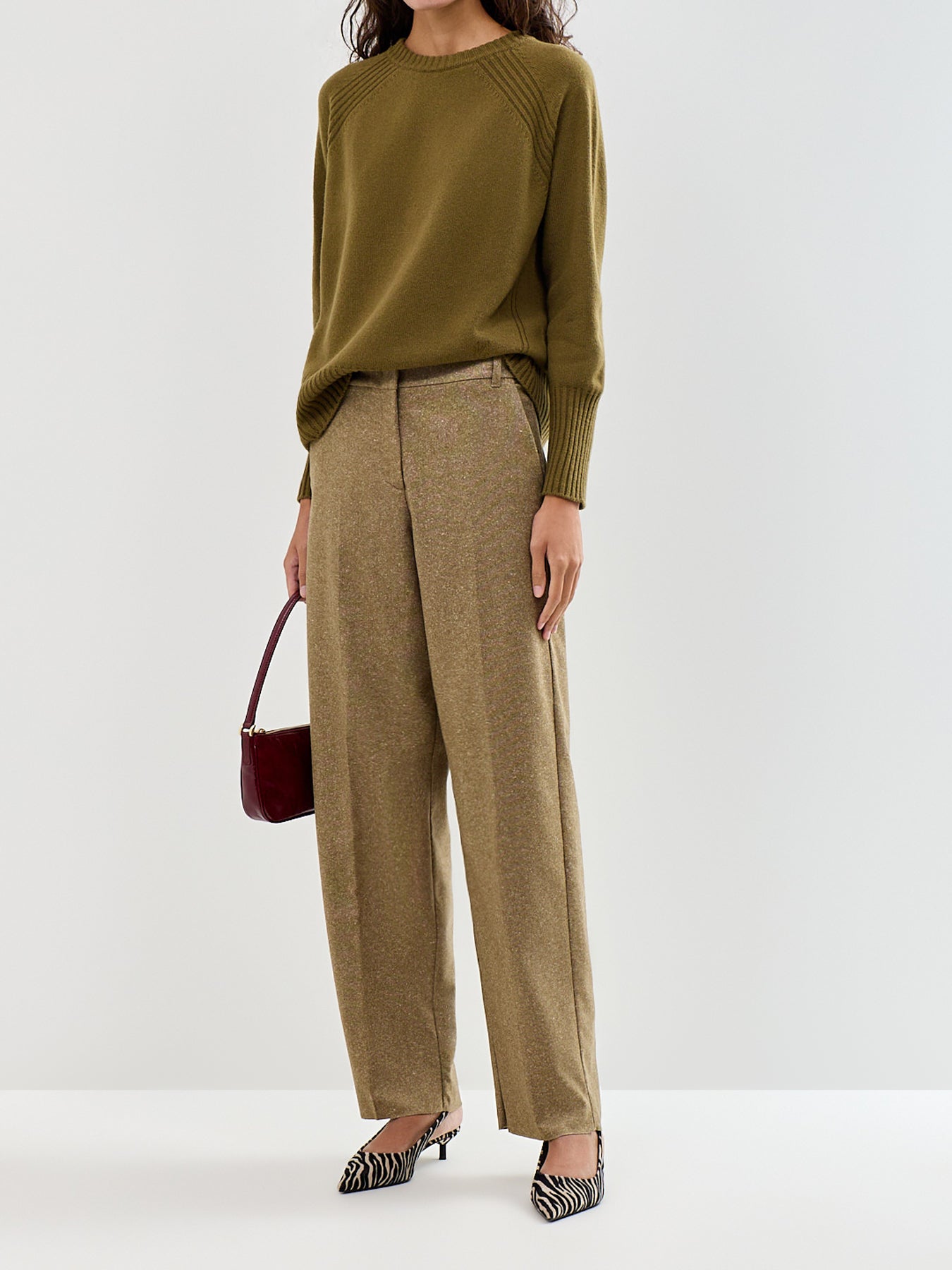 Pure Wool Bella Crew Neck Jumper