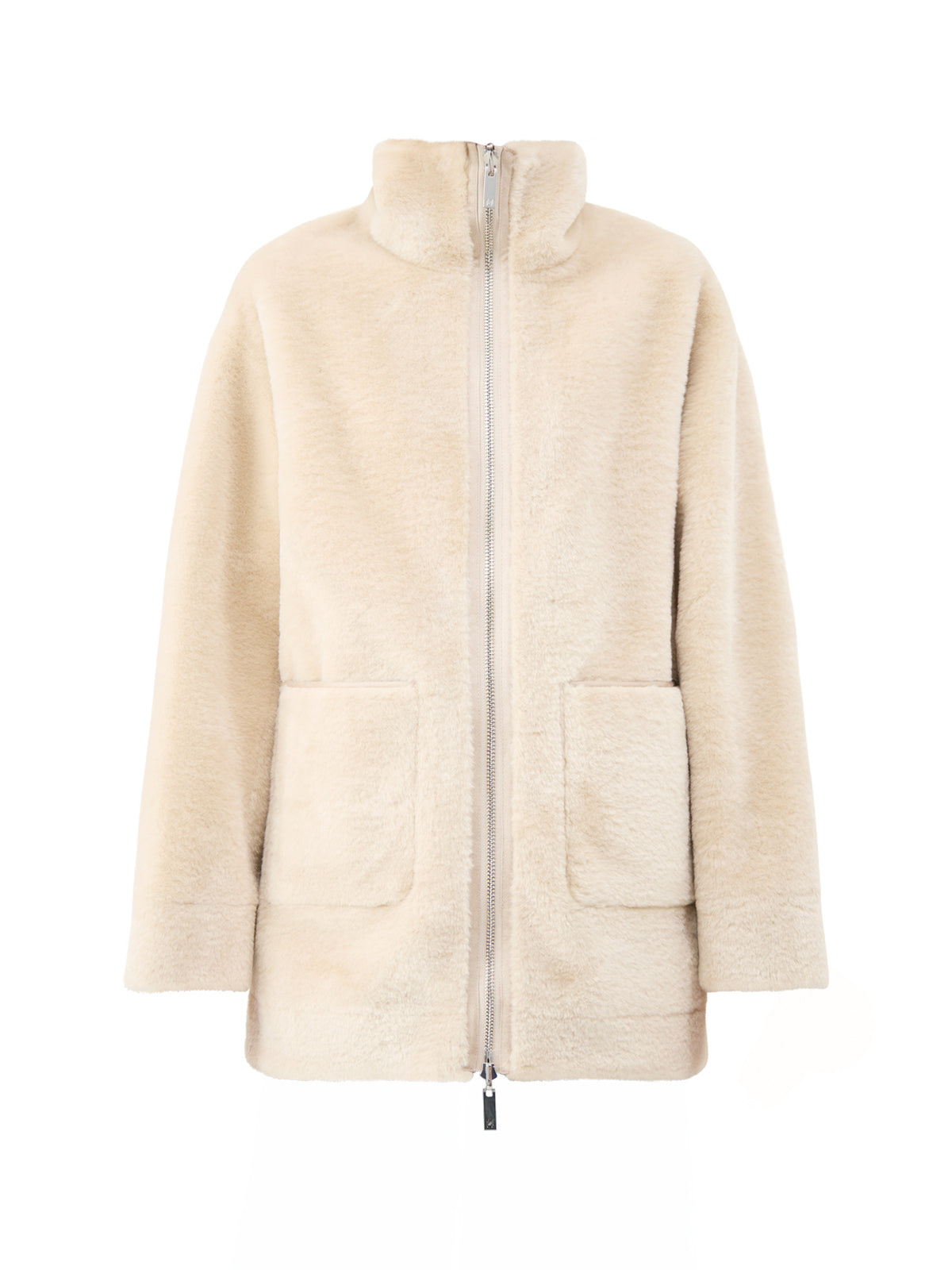 Giovane Faux Fur Jacket - Turtledove
