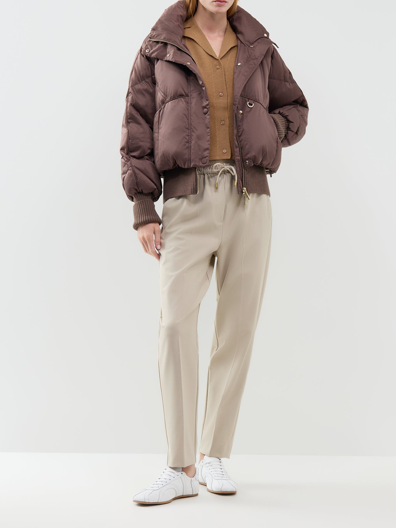 Voto Slim Trousers Turtledove