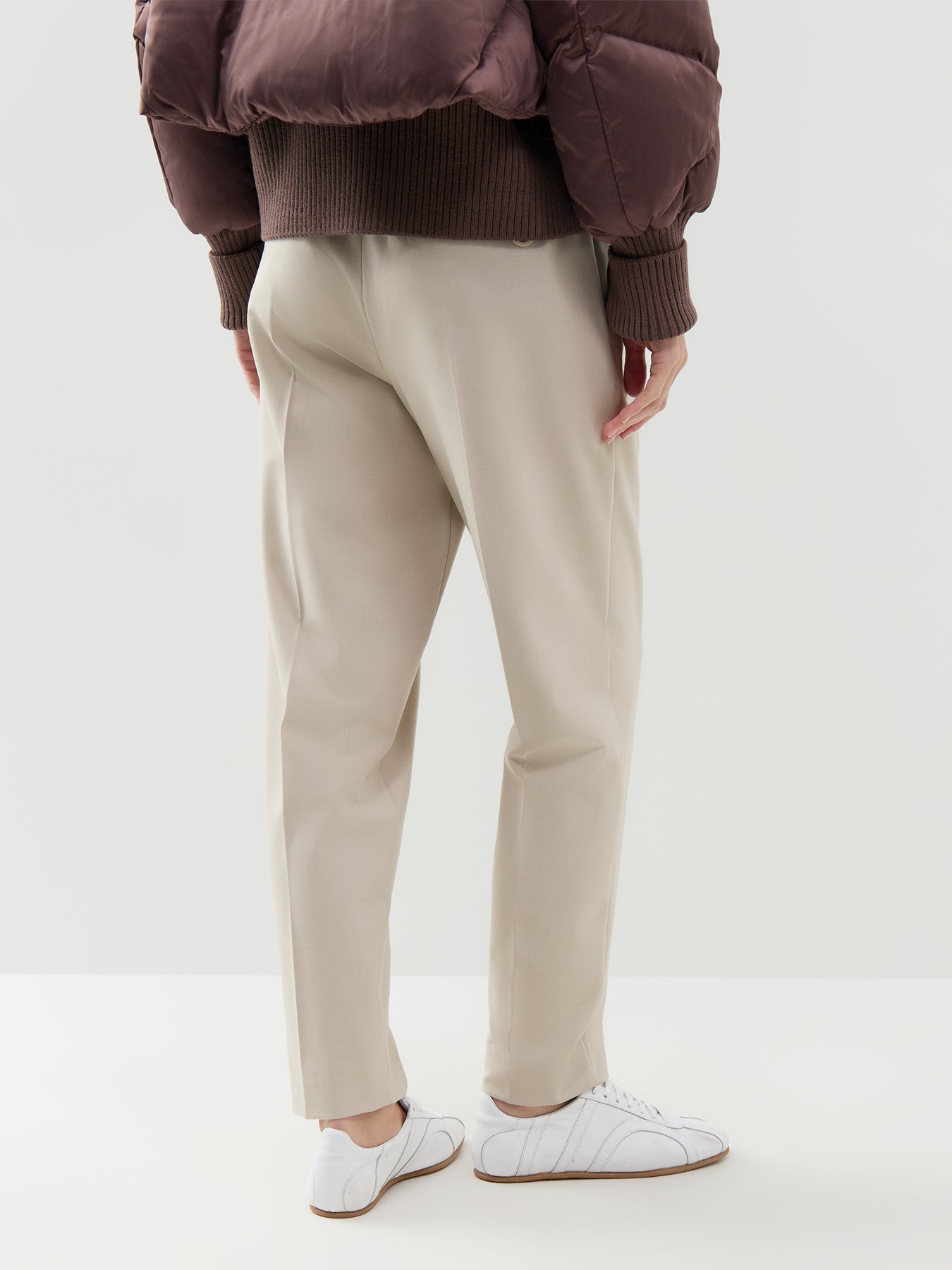 Voto Slim Trousers Turtledove