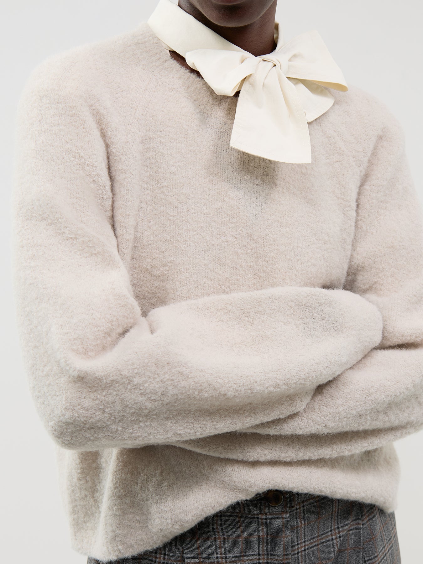 Alpaca Blend Ala Sweater - Turtledove