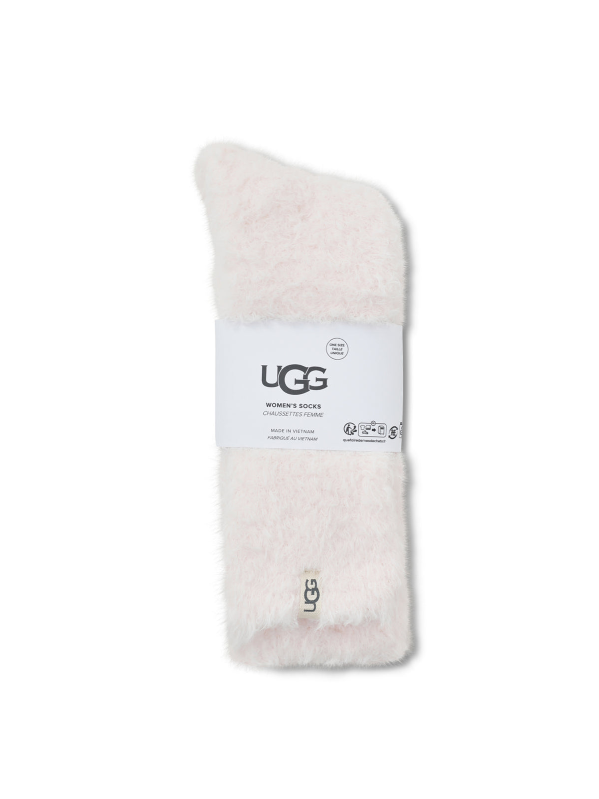 Teddi Cozy Crew Socks - Pale Orchid