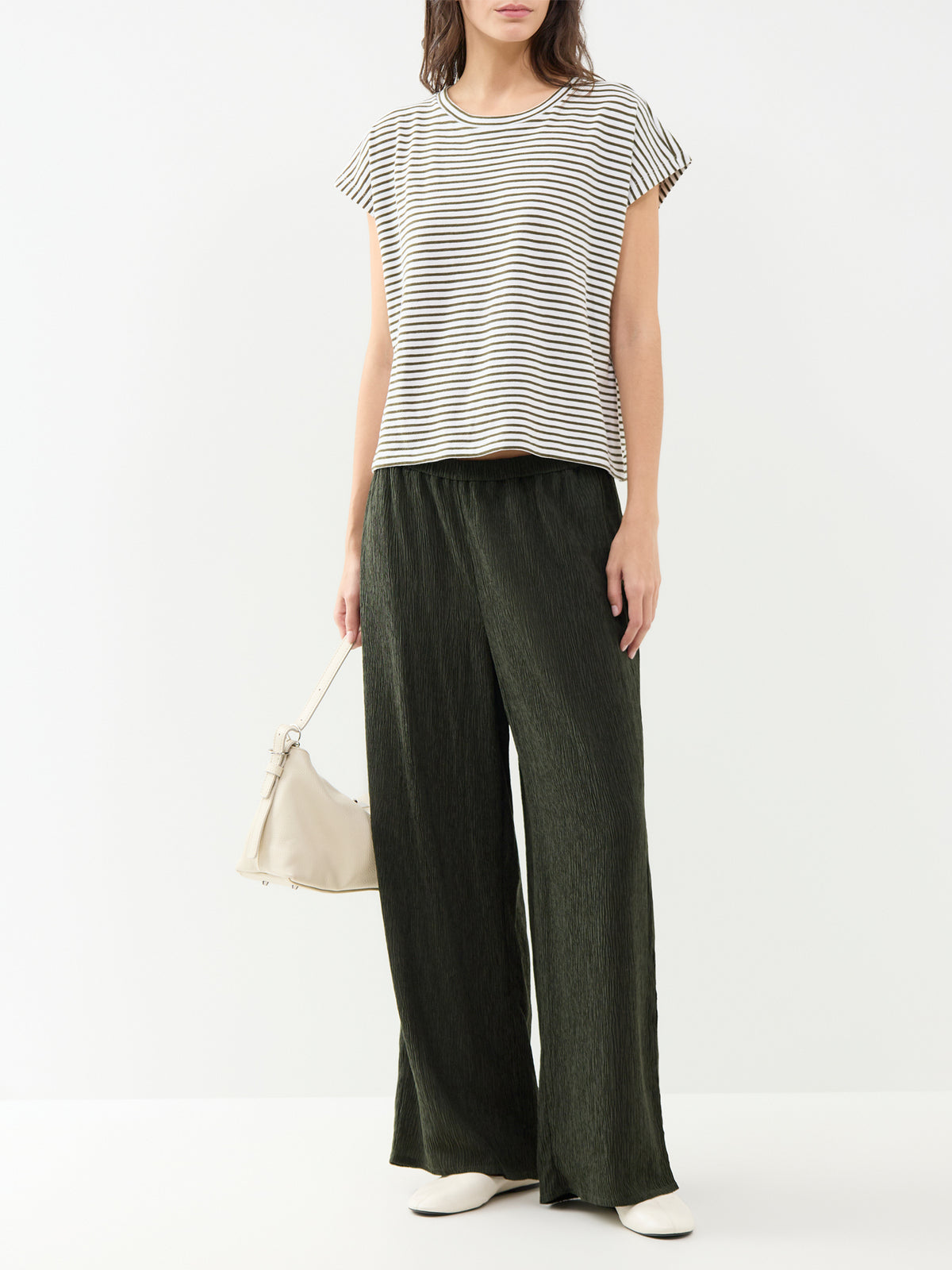 Wide Ankle Trousers