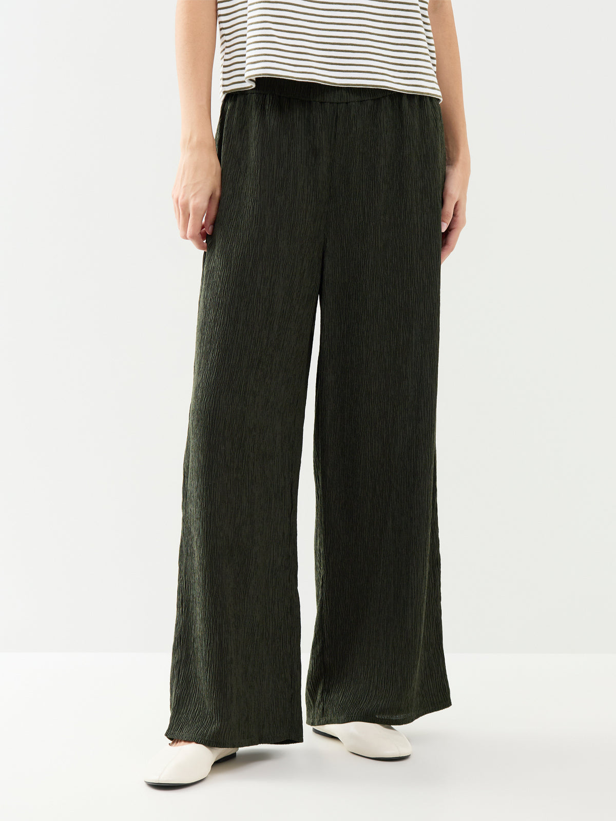 Wide Ankle Trousers