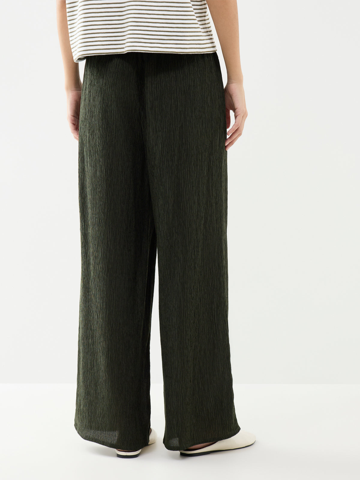 Wide Ankle Trousers