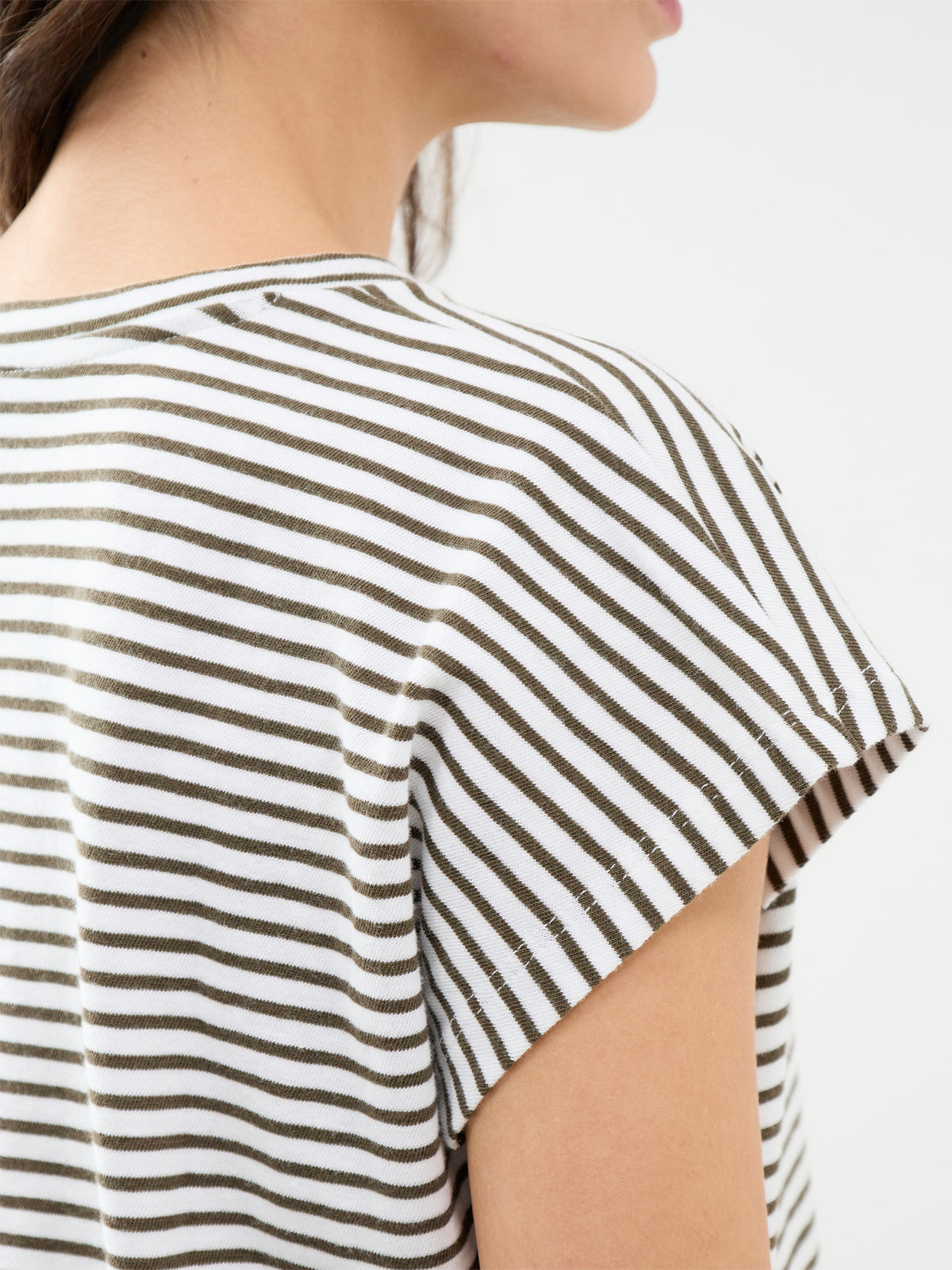 Organic Cotton Crew Neck Short Sleeve Top