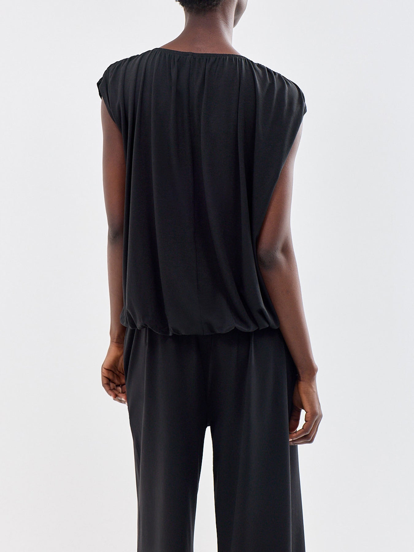 Crew Neck Top Black