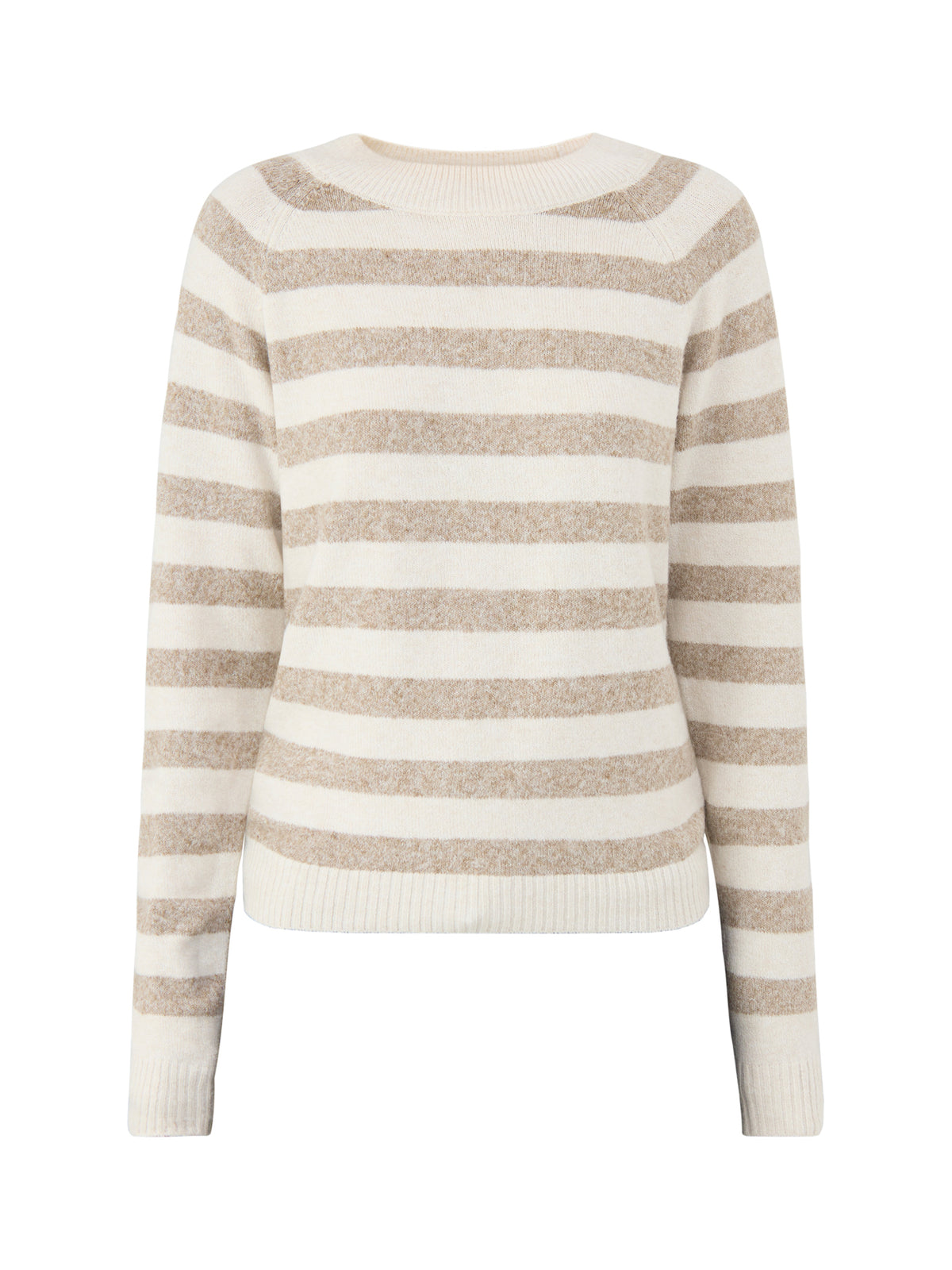 Doffy Long Sleeve Round Neck Top