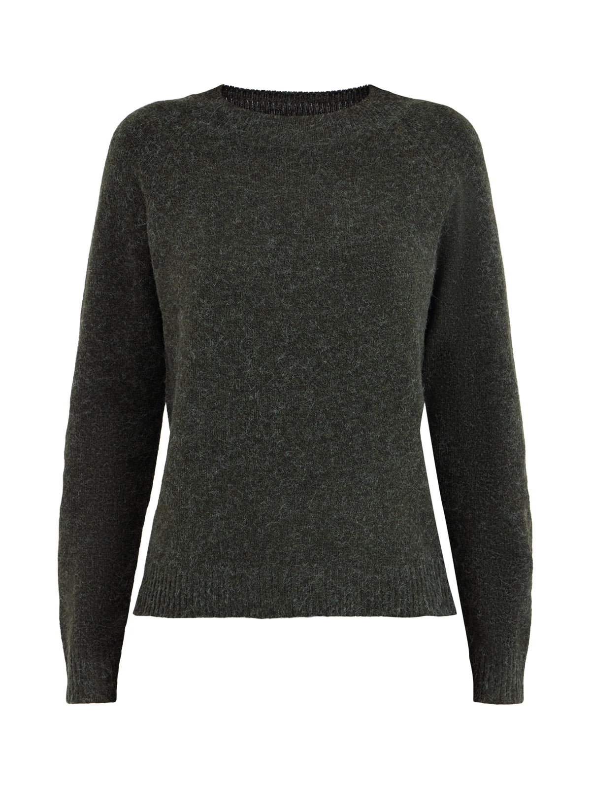 Doffy Long Sleeve Round Neck Blouse