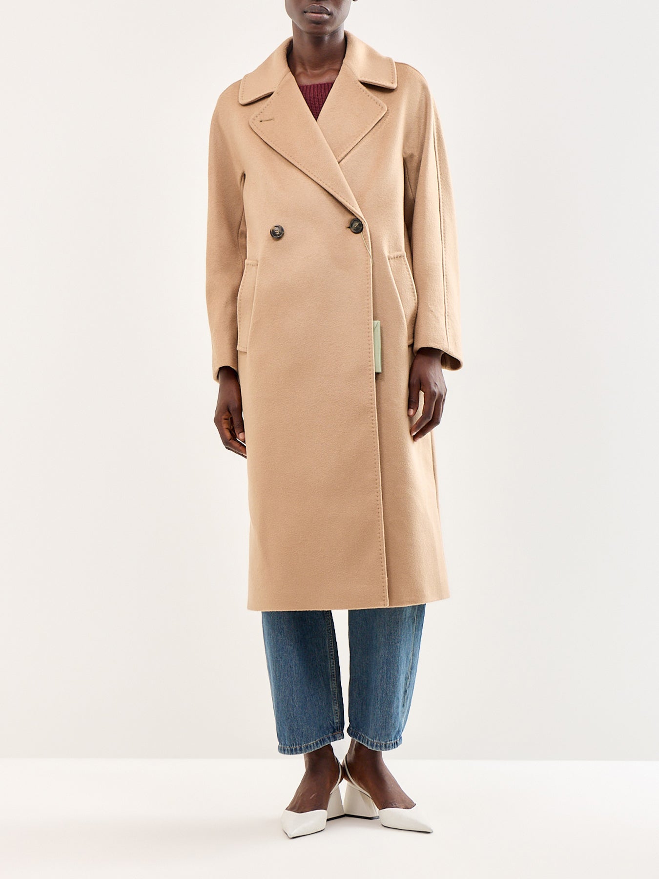 Resina Wool Coat Brown