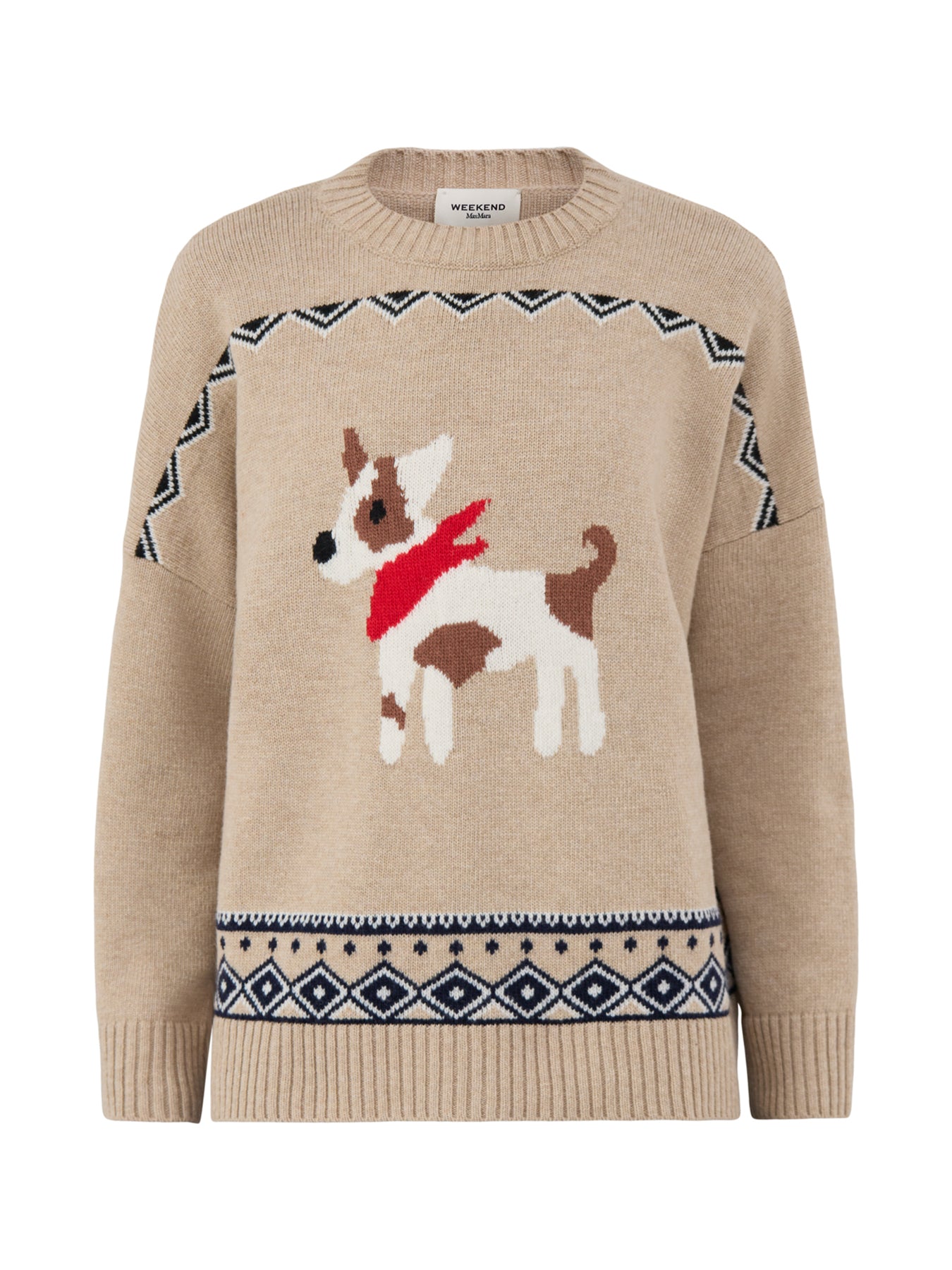Virgin Wool Pavidi Sweater - Sand Dog
