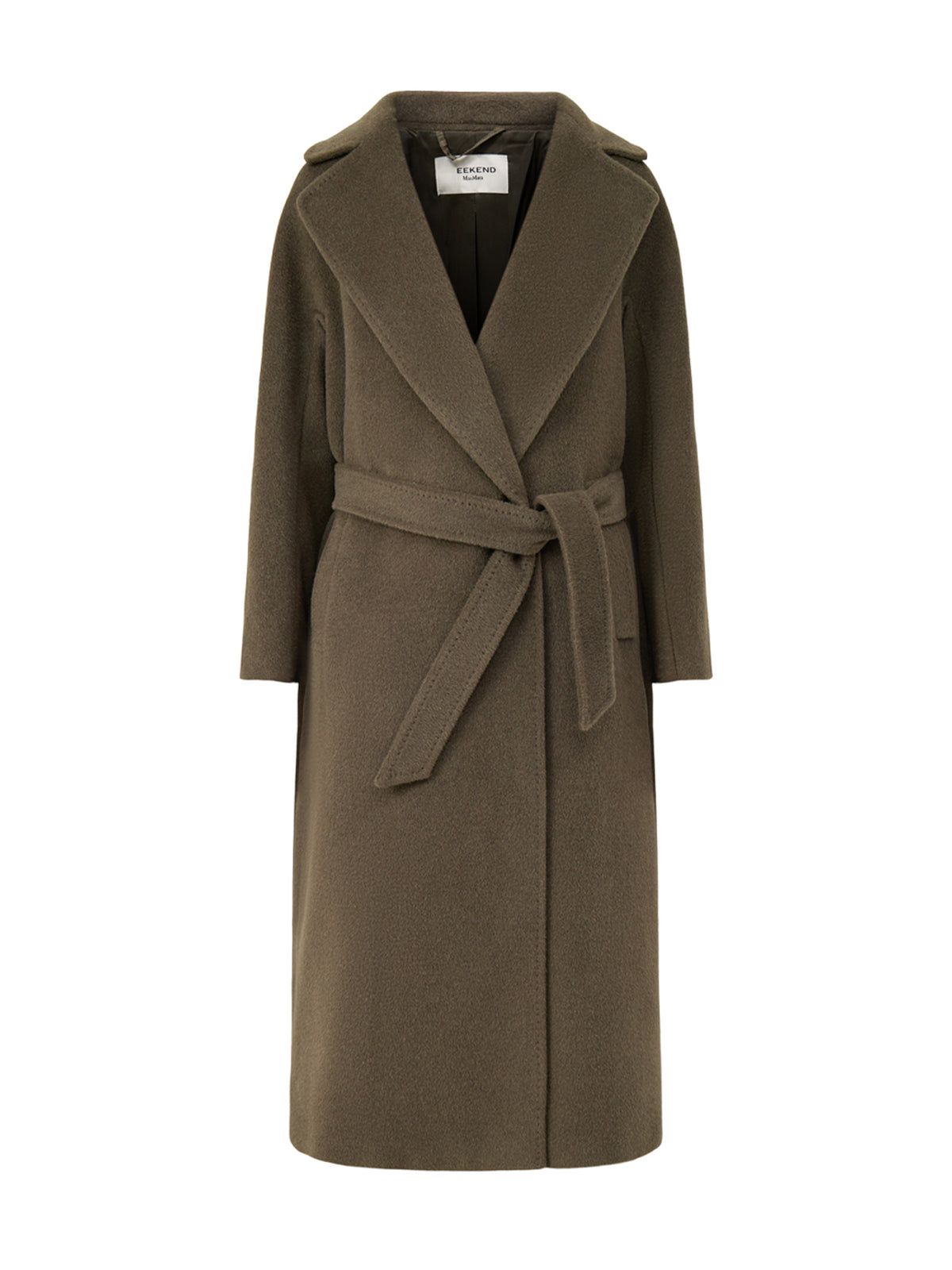 Tempera Wool & Alpaca Blend Long Coat