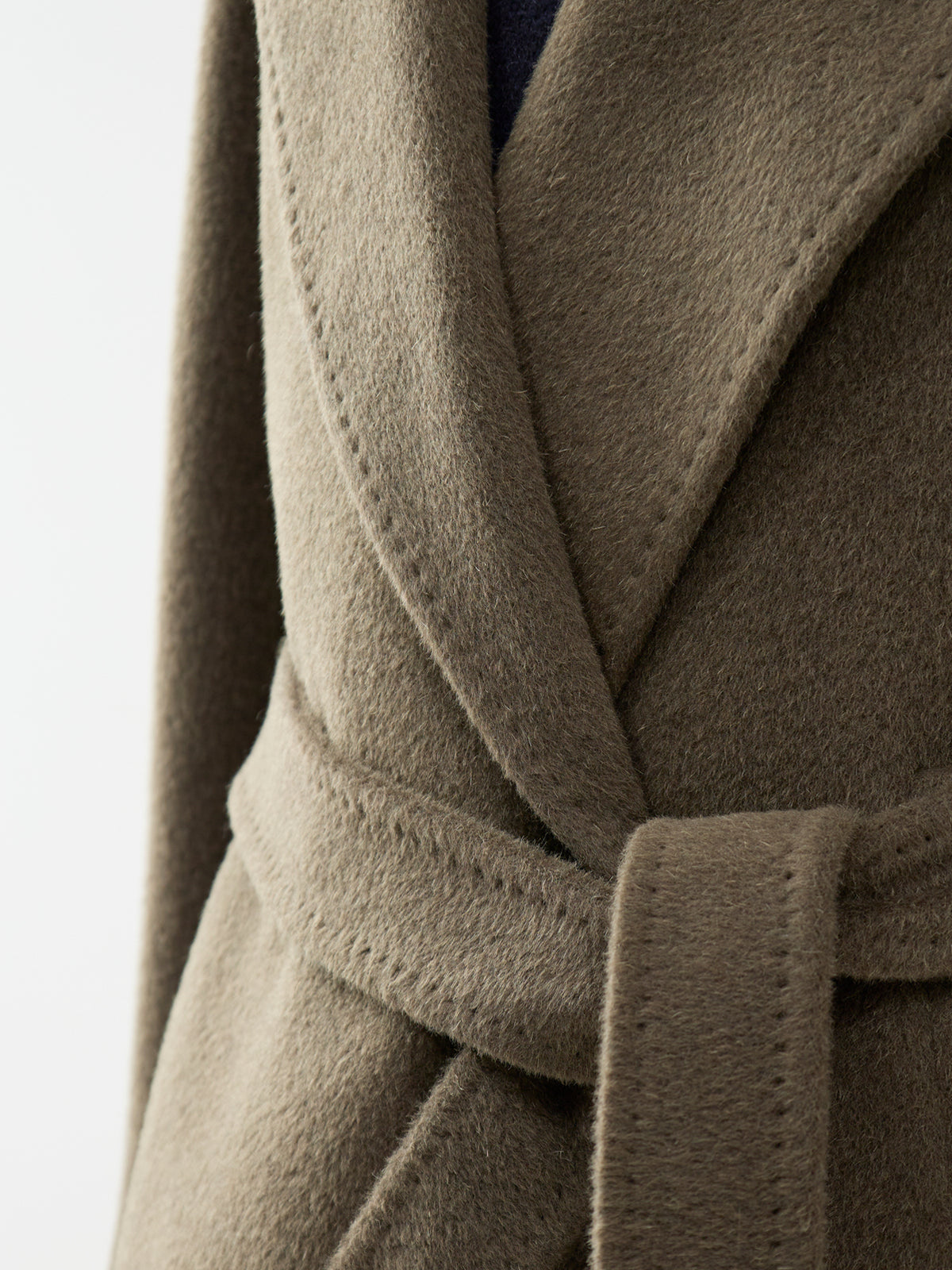 Tempera Wool & Alpaca Blend Long Coat