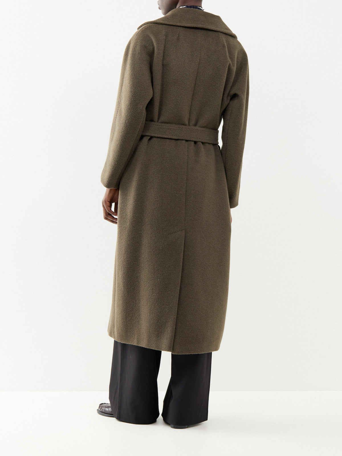 Tempera Wool & Alpaca Blend Long Coat