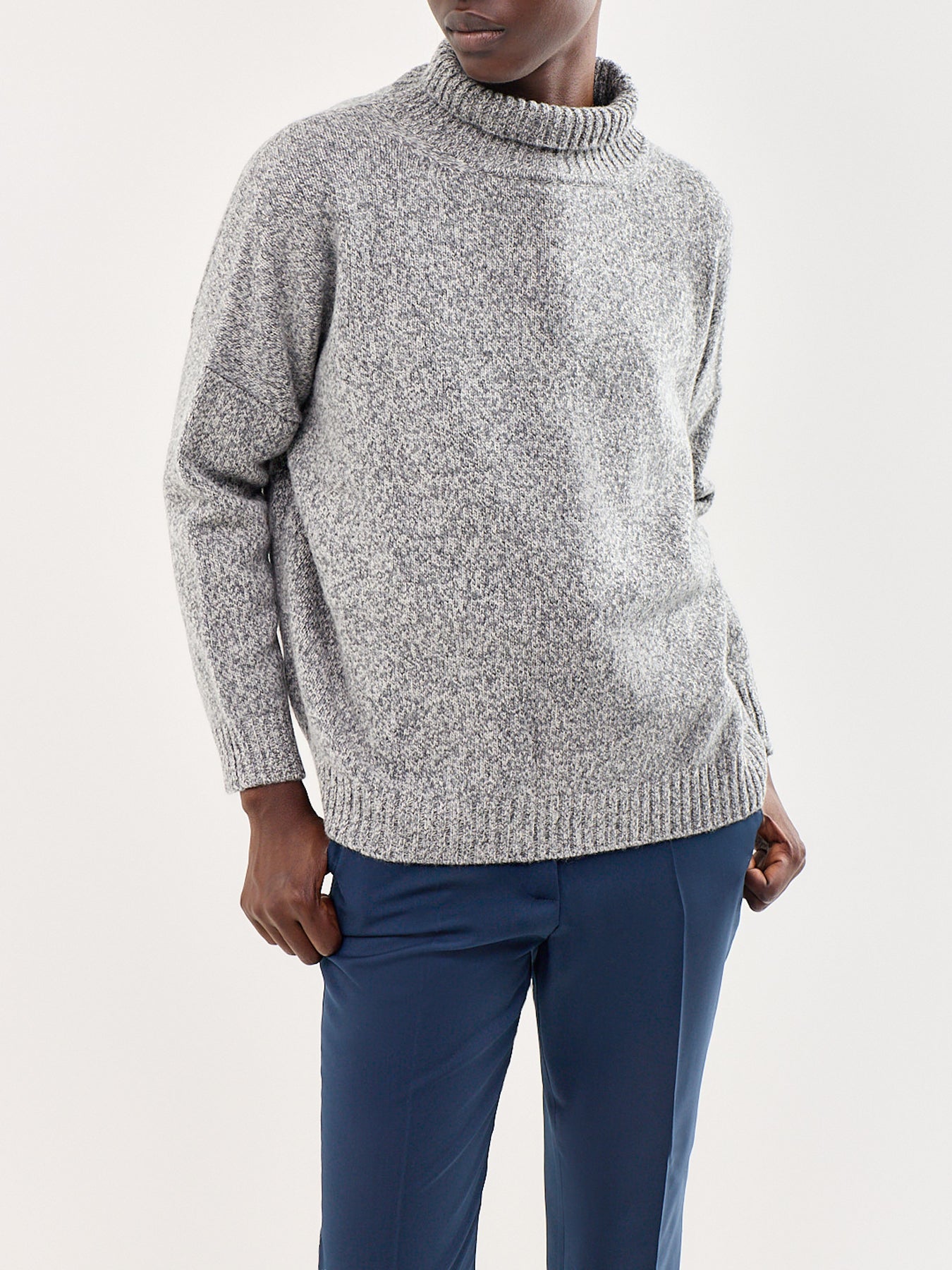 Borgia Wool Jumper Grey