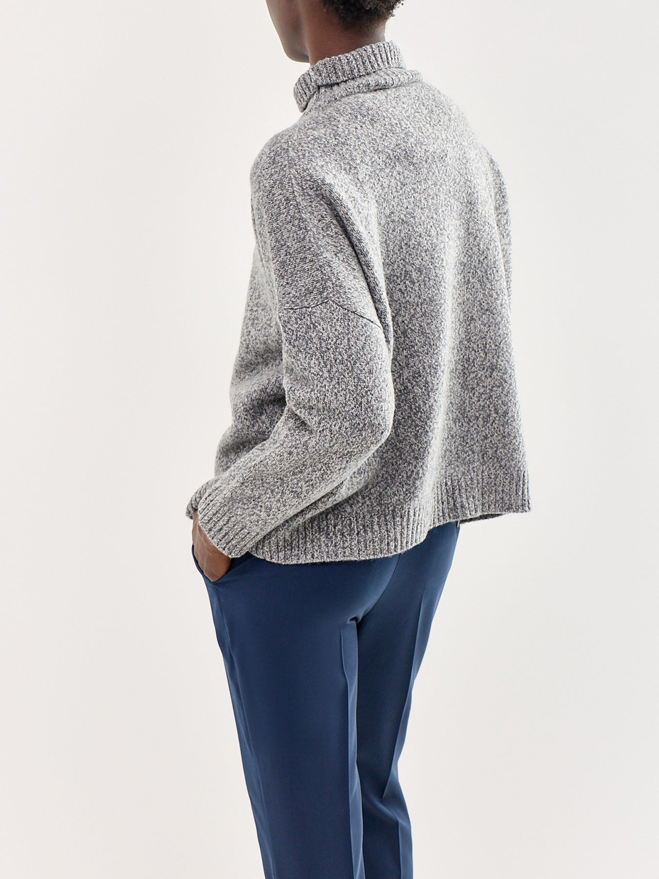 Borgia Wool Jumper Grey
