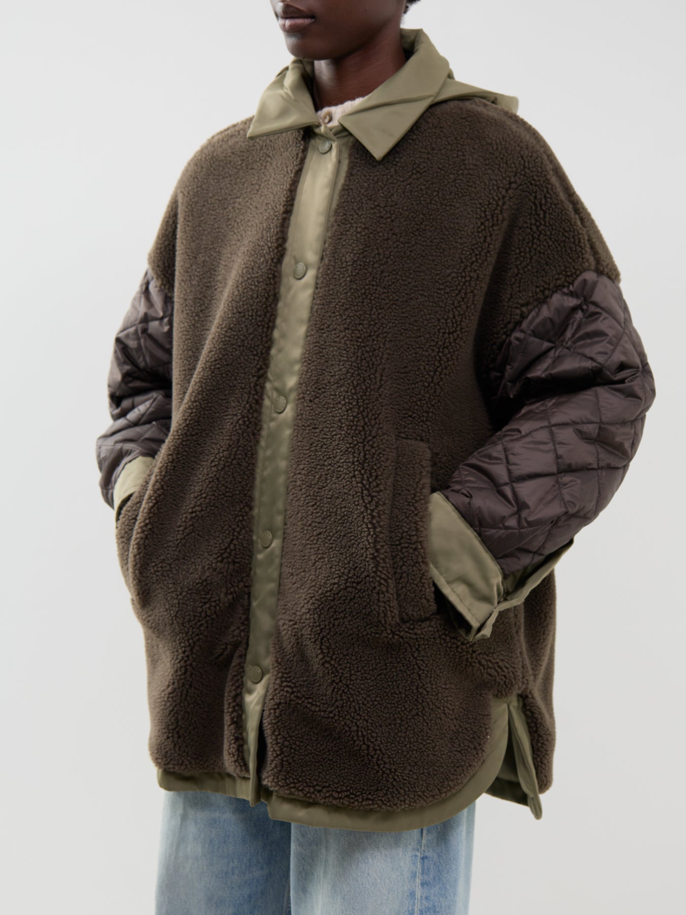 Spigola Quilted Jacket - Khaki