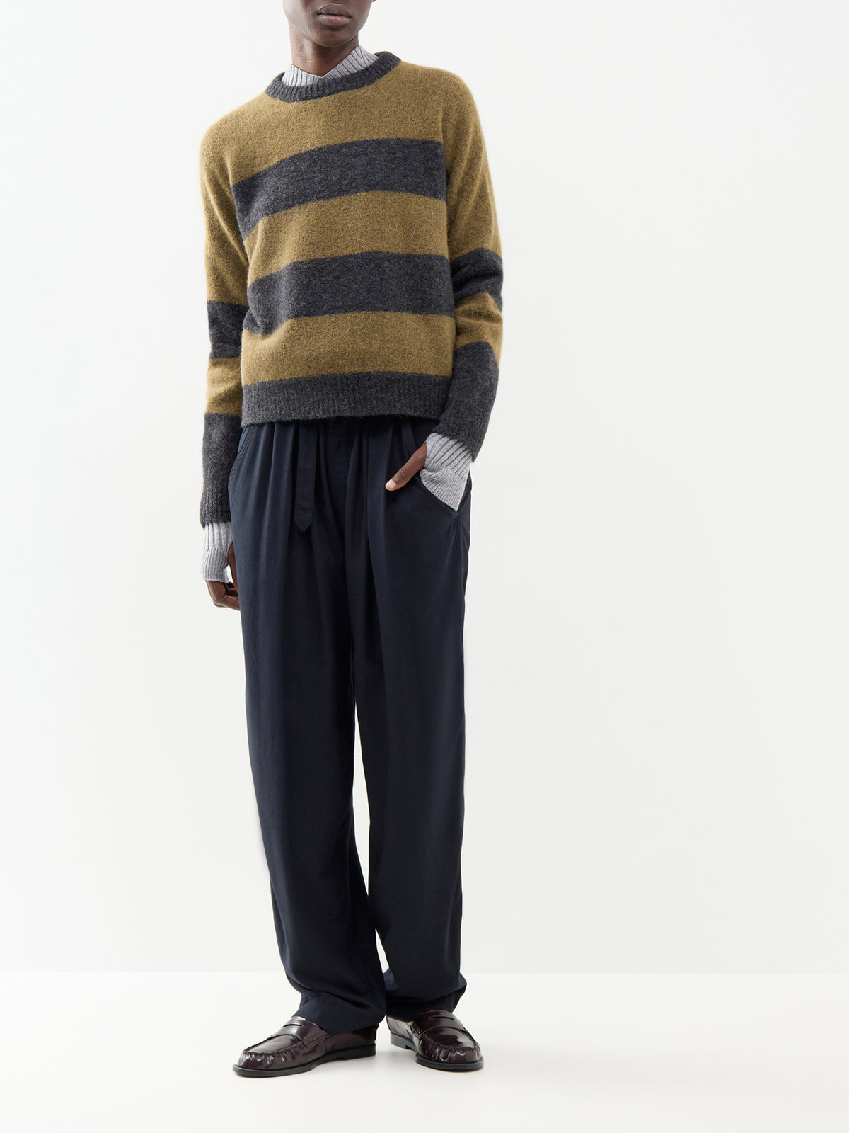 Tuono Alpaca Blend Crew Neck Jumper