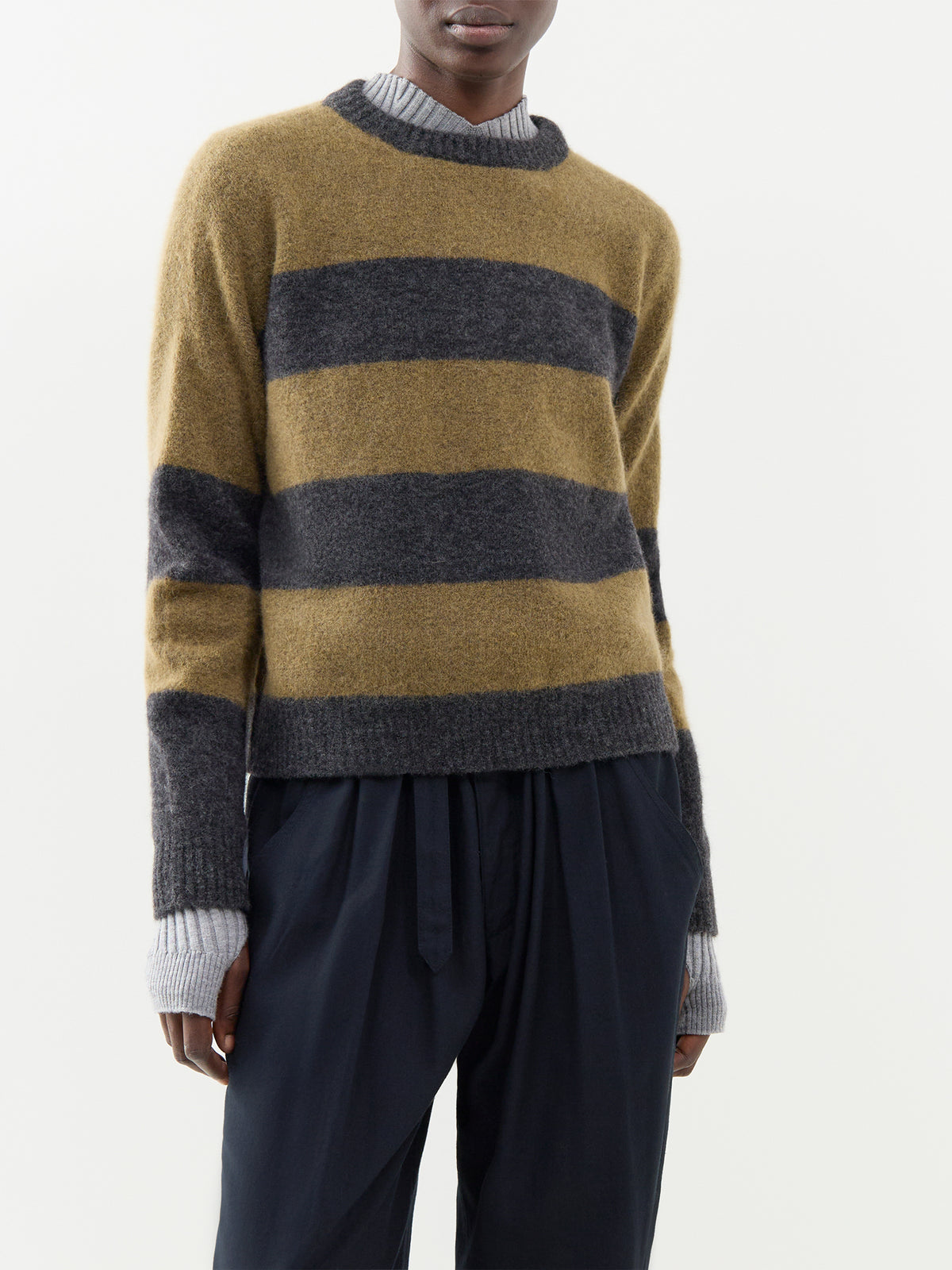 Tuono Alpaca Blend Crew Neck Jumper