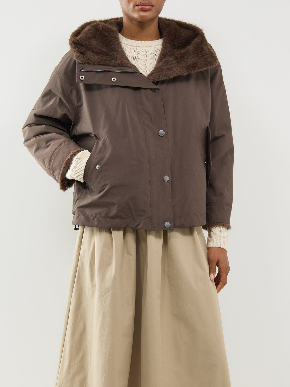 Zanna Reversible Raincoat