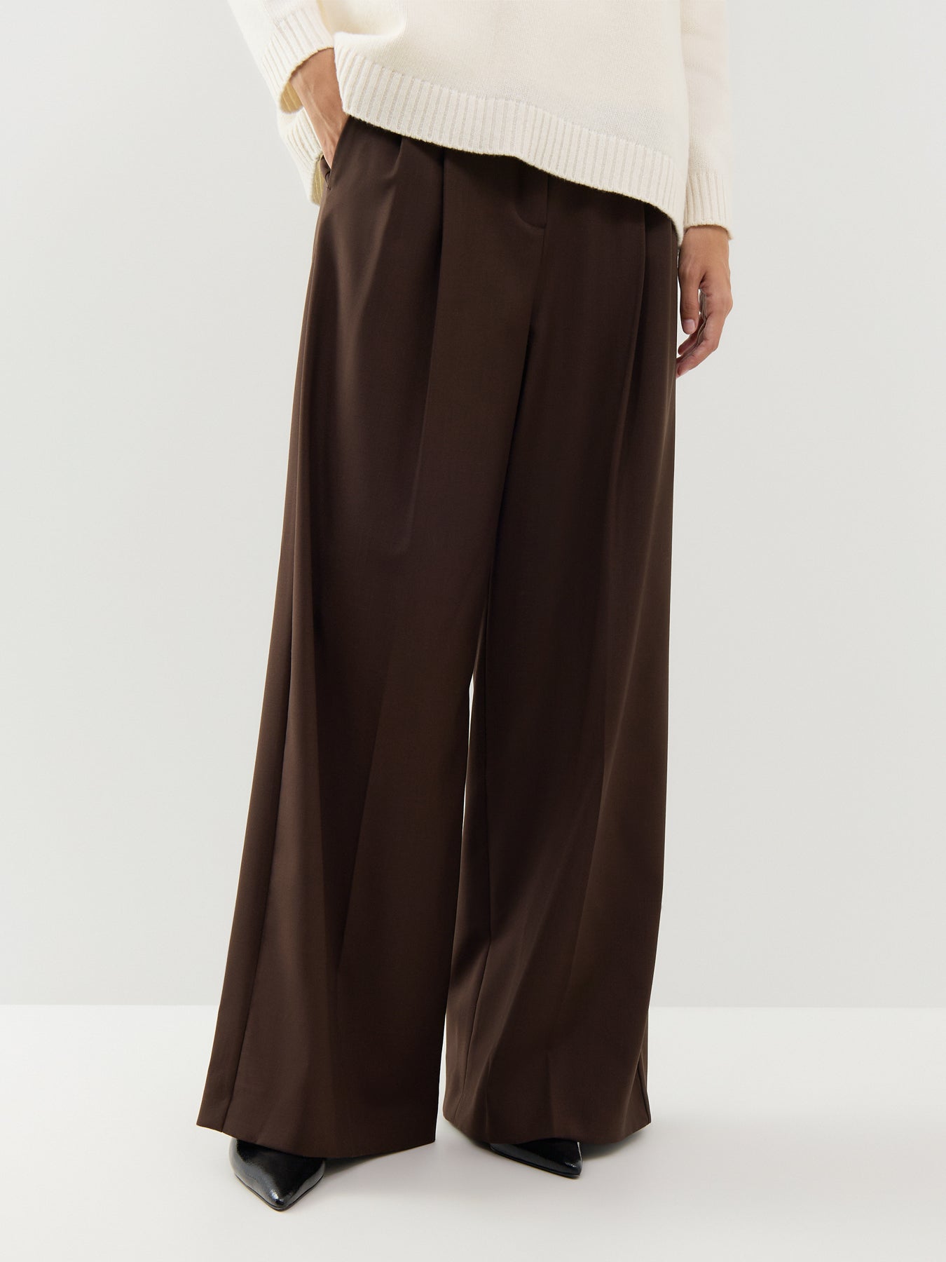 Adelfi Wide Leg Trousers