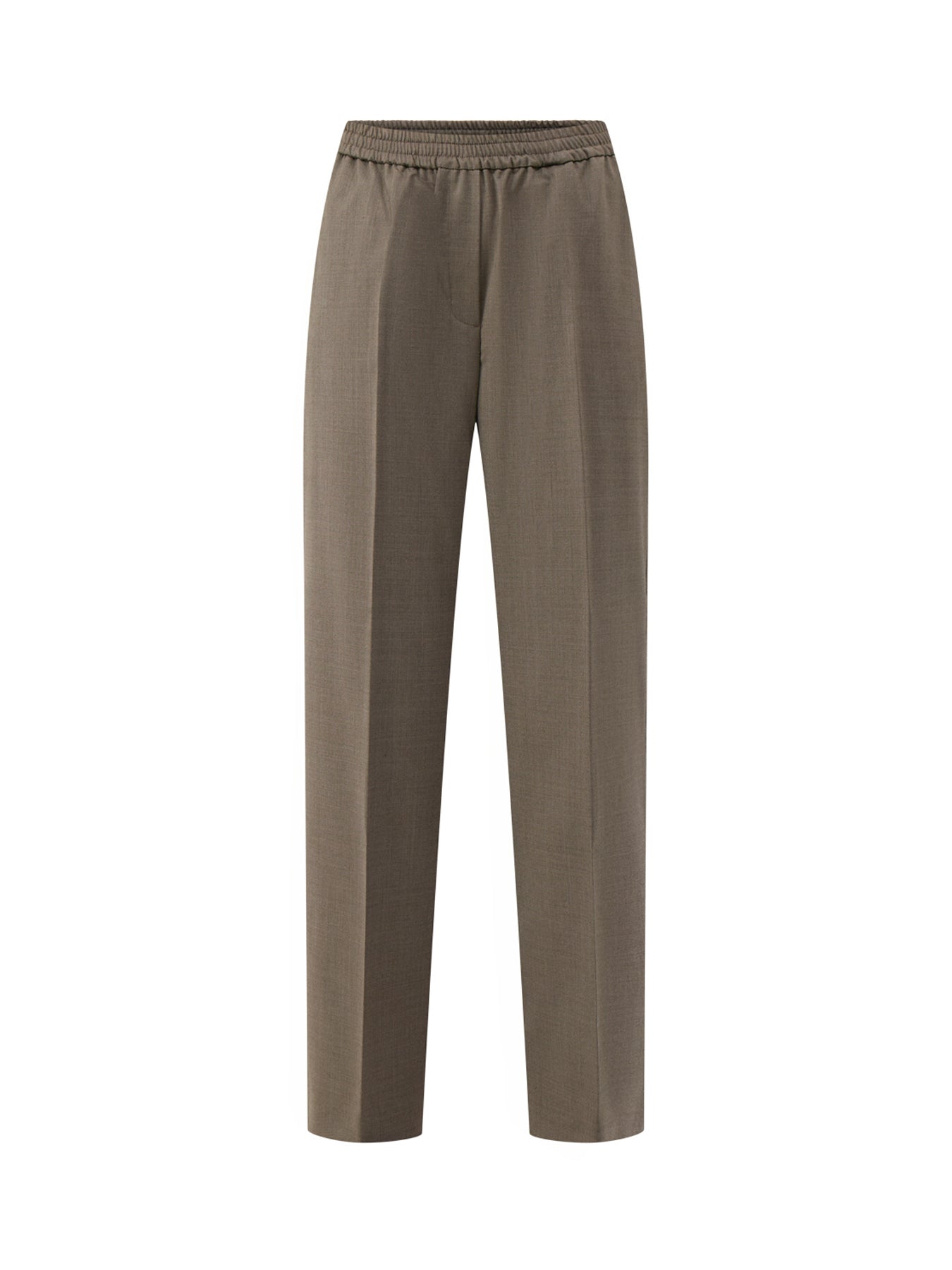 Petra Straight Leg Trousers Brown