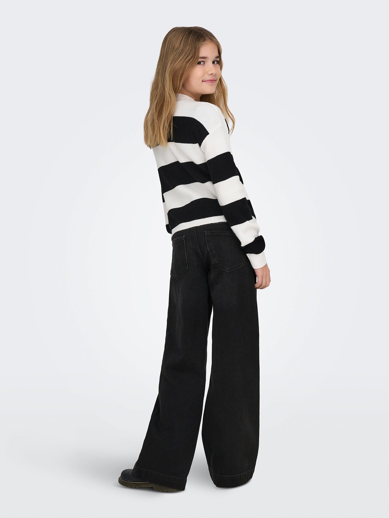 Comet Wide Leg Jeans Black