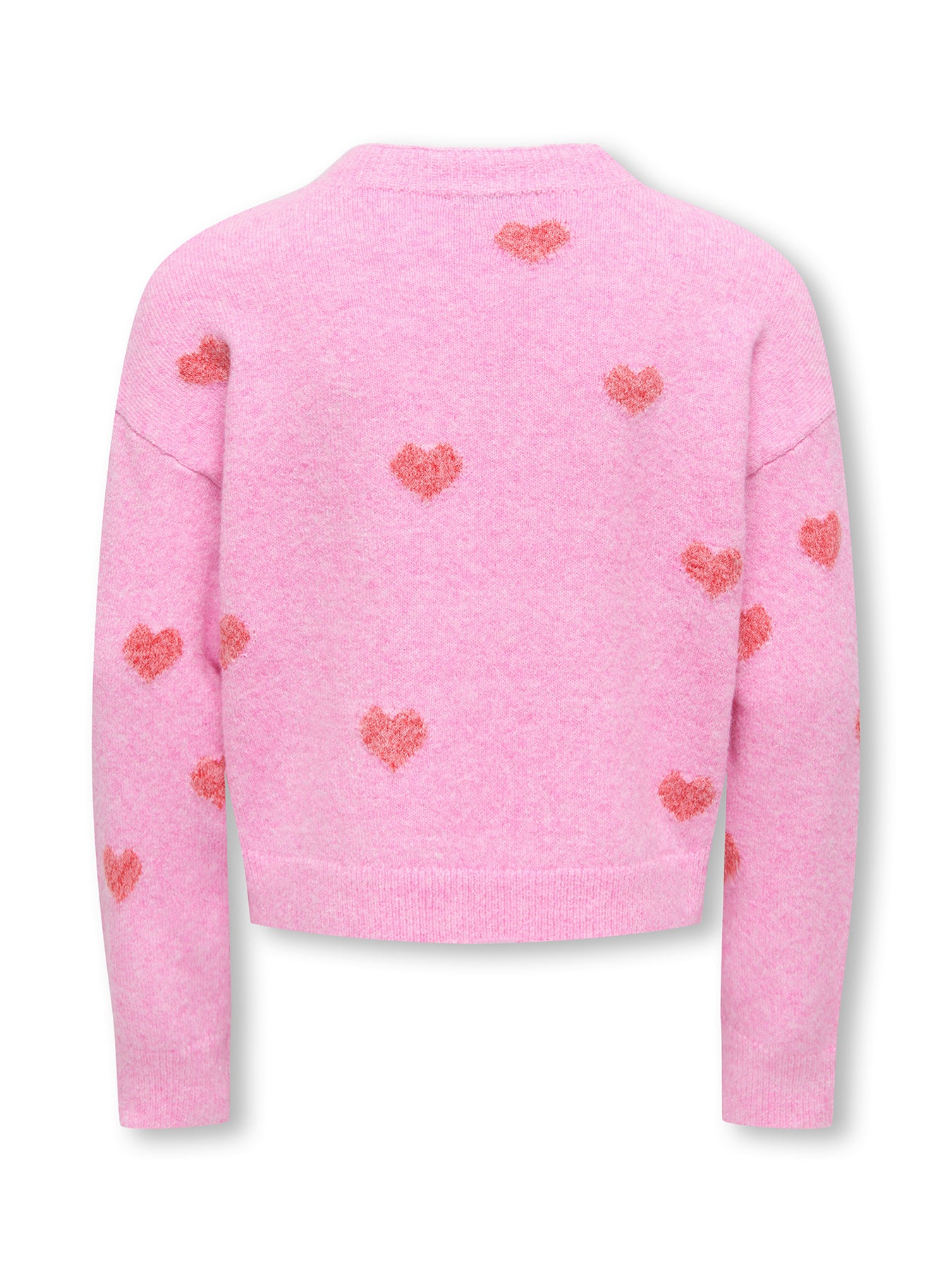 Kids' Textured Sweatshirt Pink