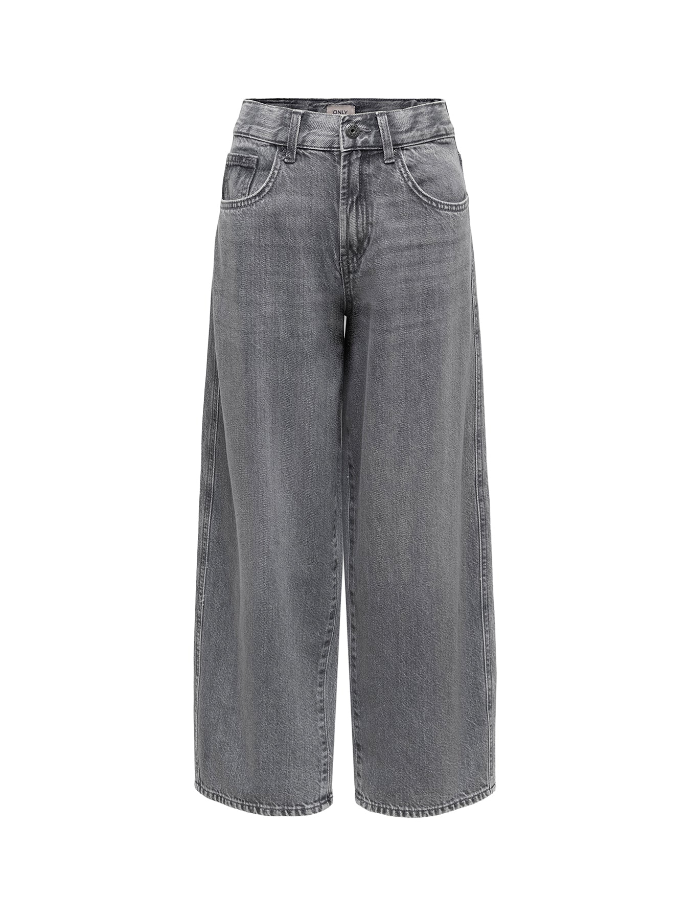 Kids' Barrel Leg Jeans Grey