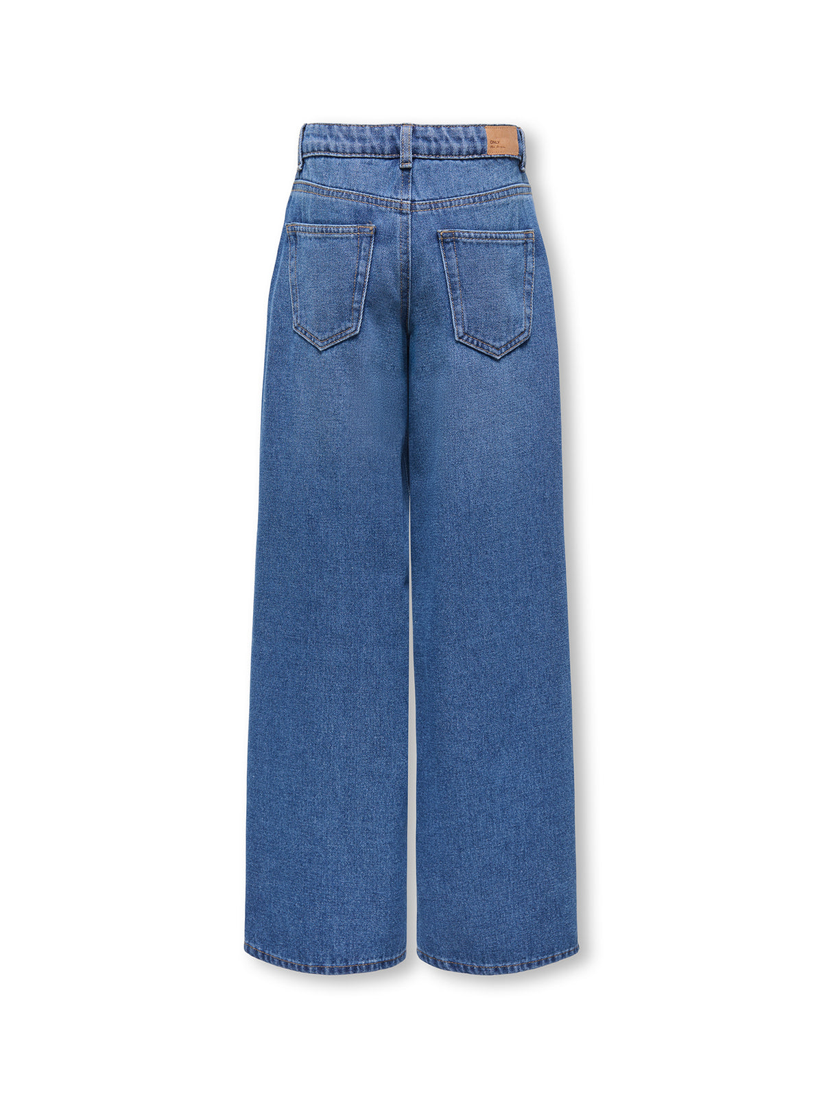 Cotton Hope Mid-Rise Wide Leg Jeans