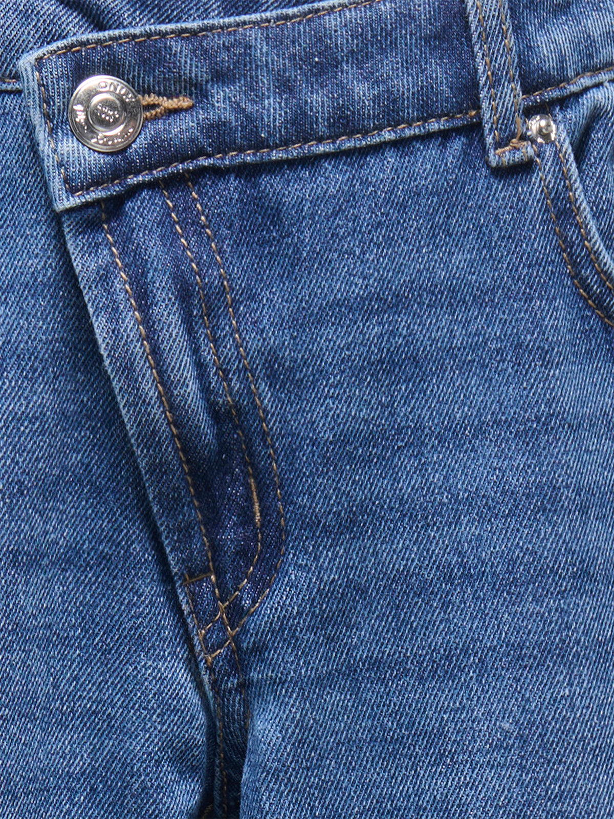 Cotton Hope Mid-Rise Wide Leg Jeans