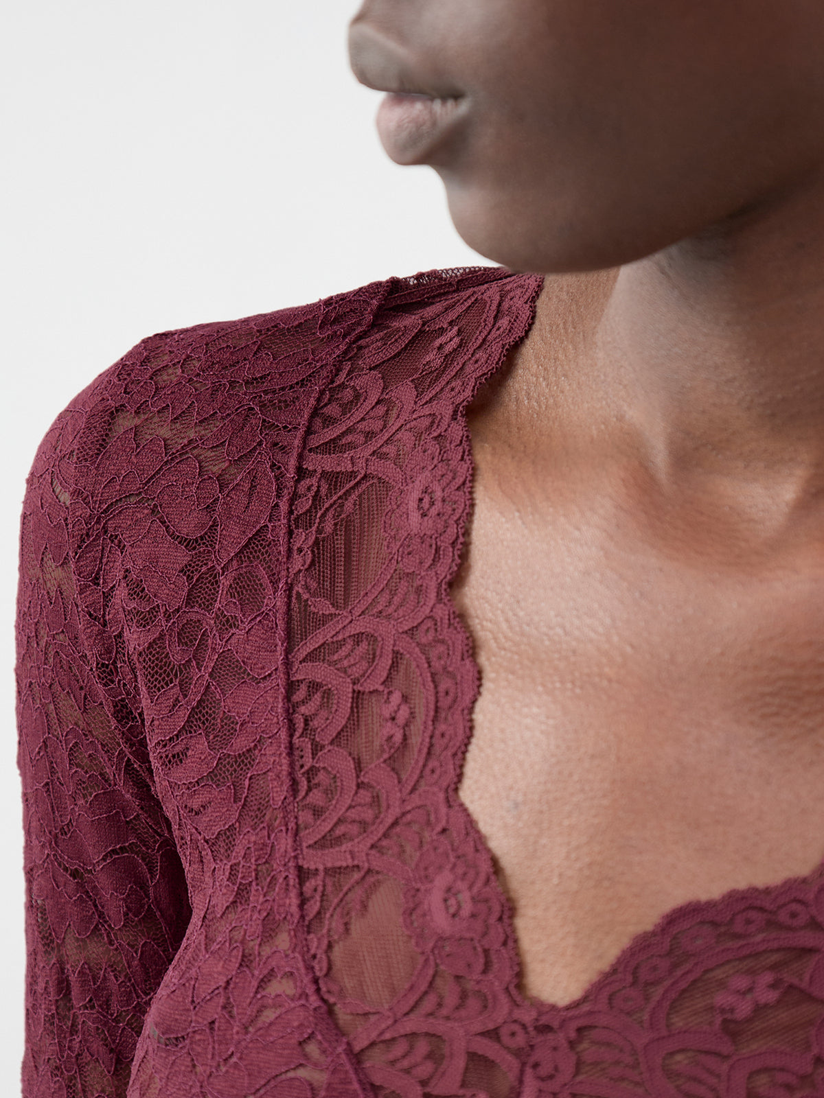 Lace Long Sleeve Top
