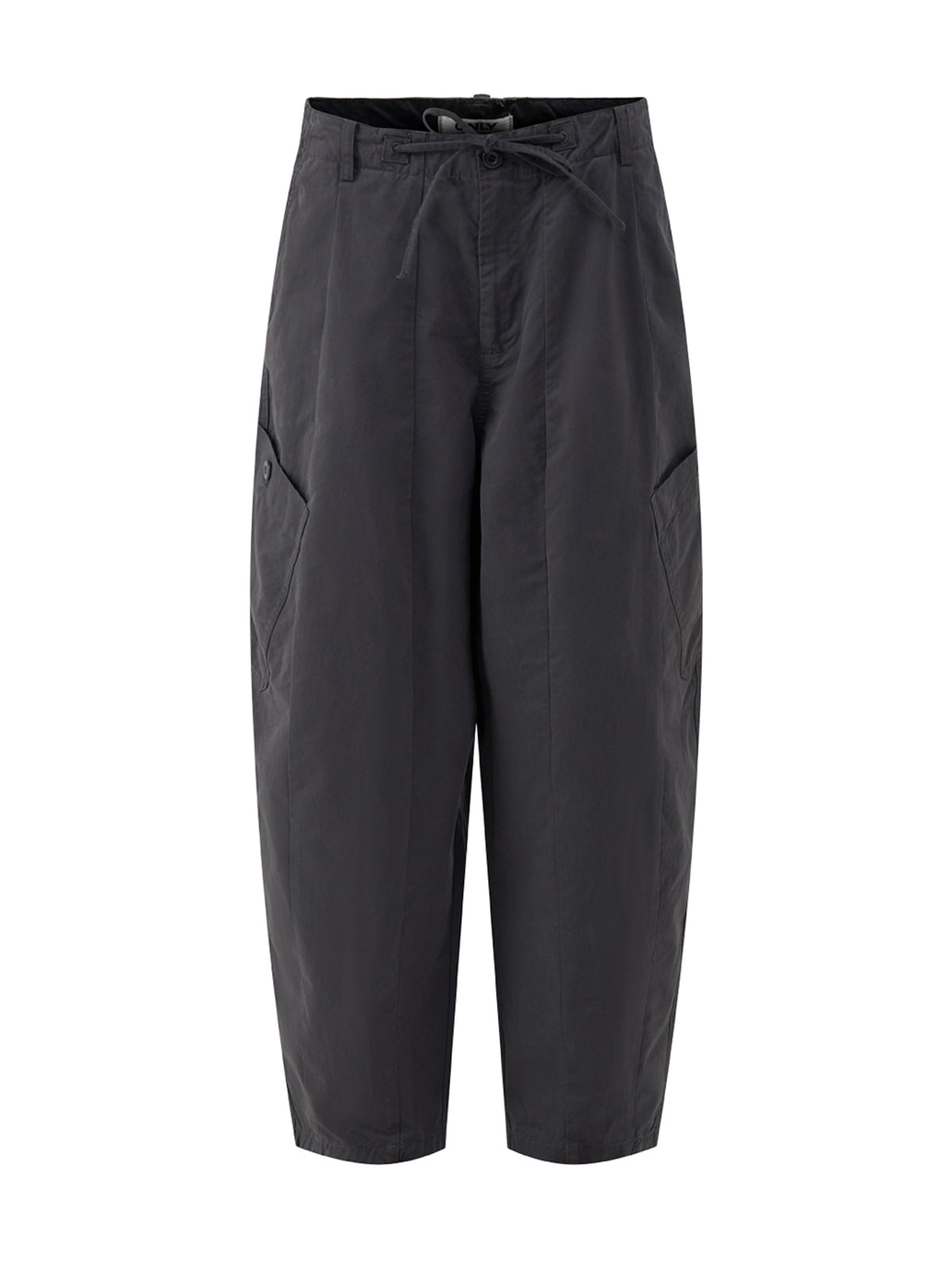 Vesa Cotton Barrel Cargo Trousers – Phantom